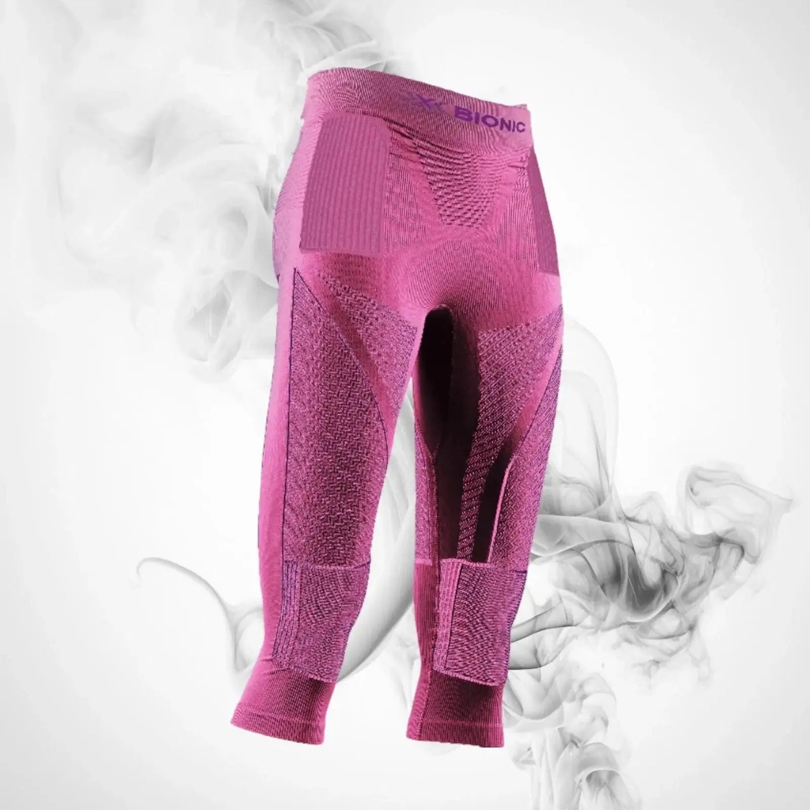 Ski Thermal underwear X-bionic Energy Accumulator 4.0 Pants 3/4 Women Magnolia Purple/Fuchsia - 2023/24 image 1