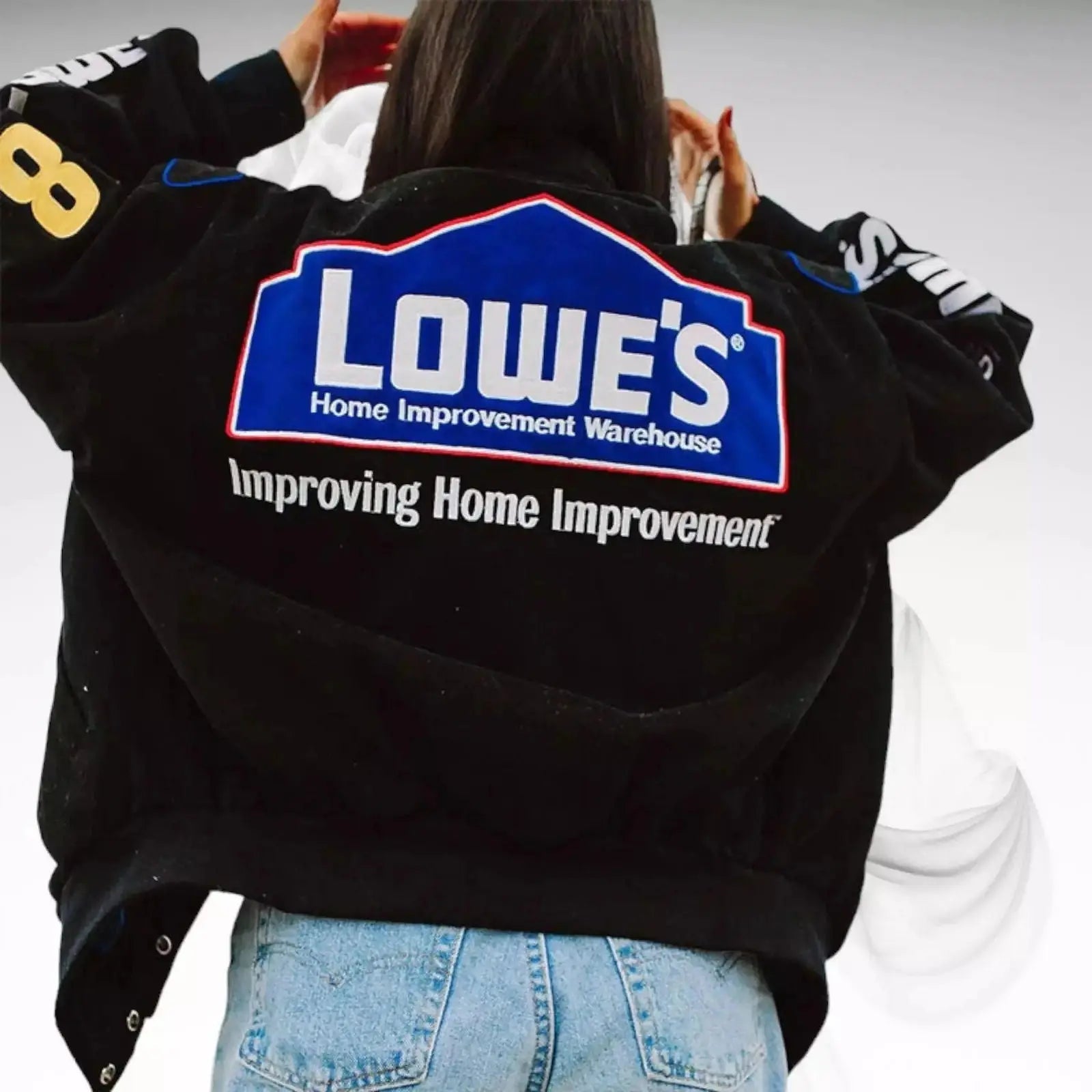 Vintage Lowe's Nascar Racing Jacket image 4