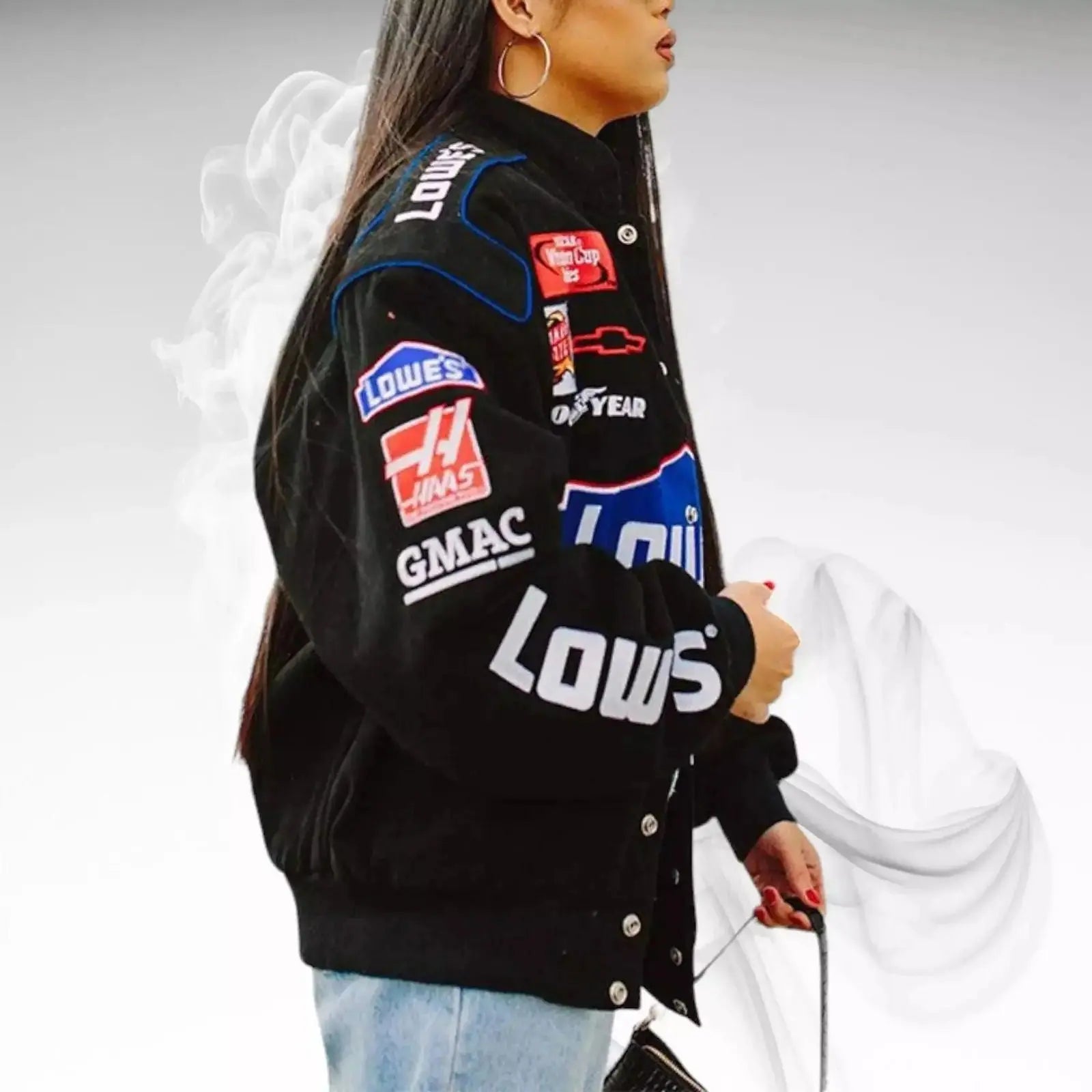 Vintage Lowe's Nascar Racing Jacket image 6