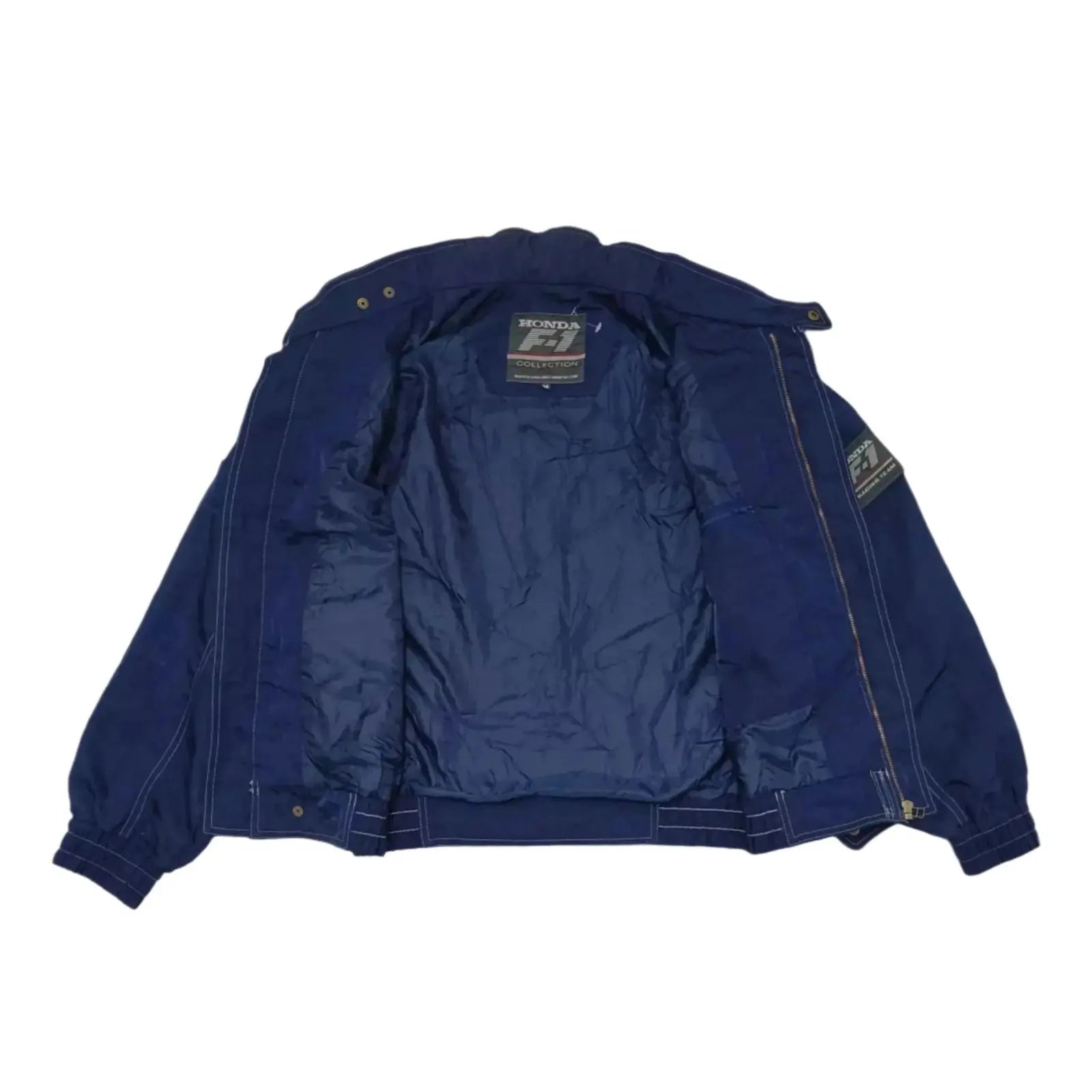 McLaren Ayrton Senna Marlboro Vintage F1 Racing Jacket image 3