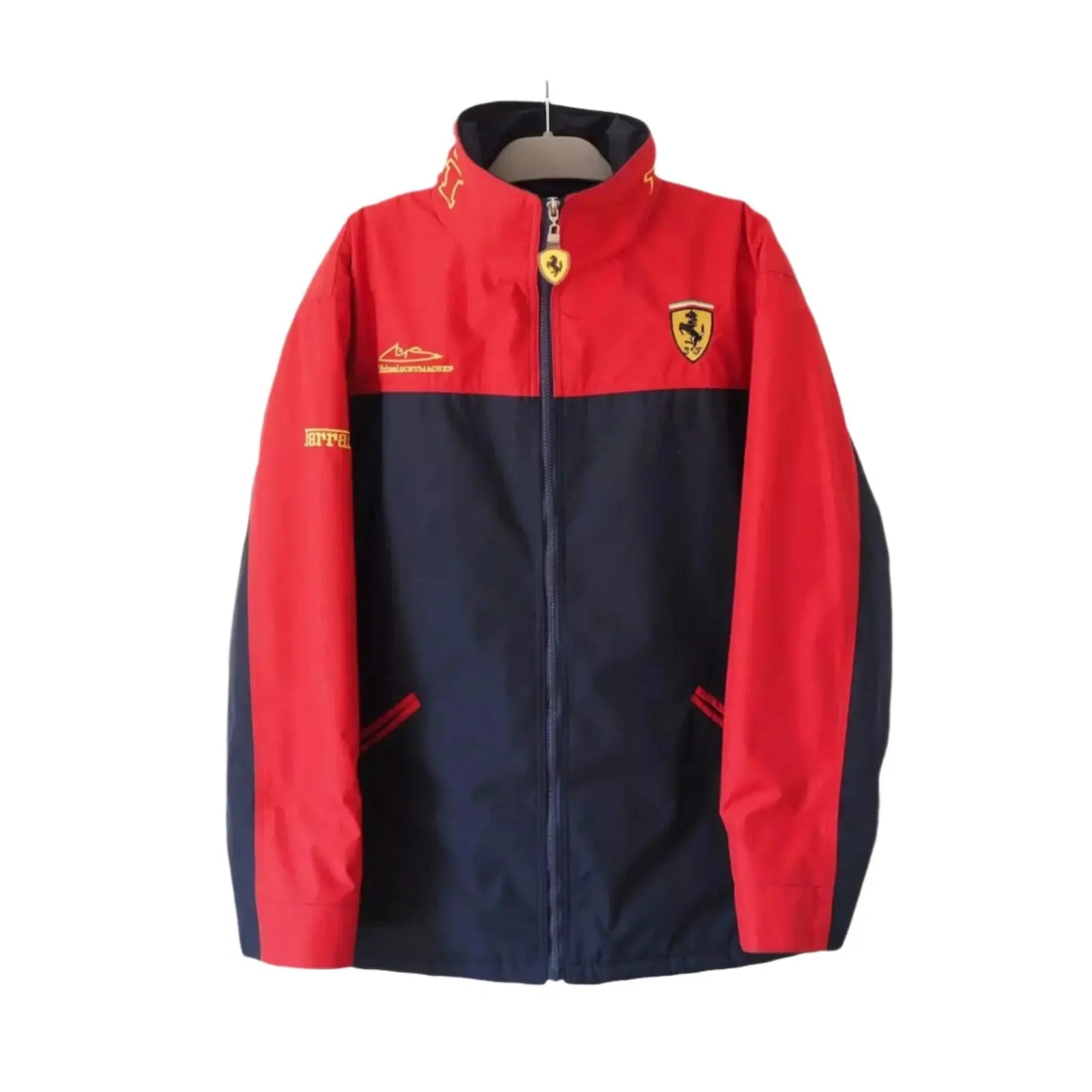 Vintage Ferrari Michael Schumacher 90's F1 Racing Team Jacket image 1