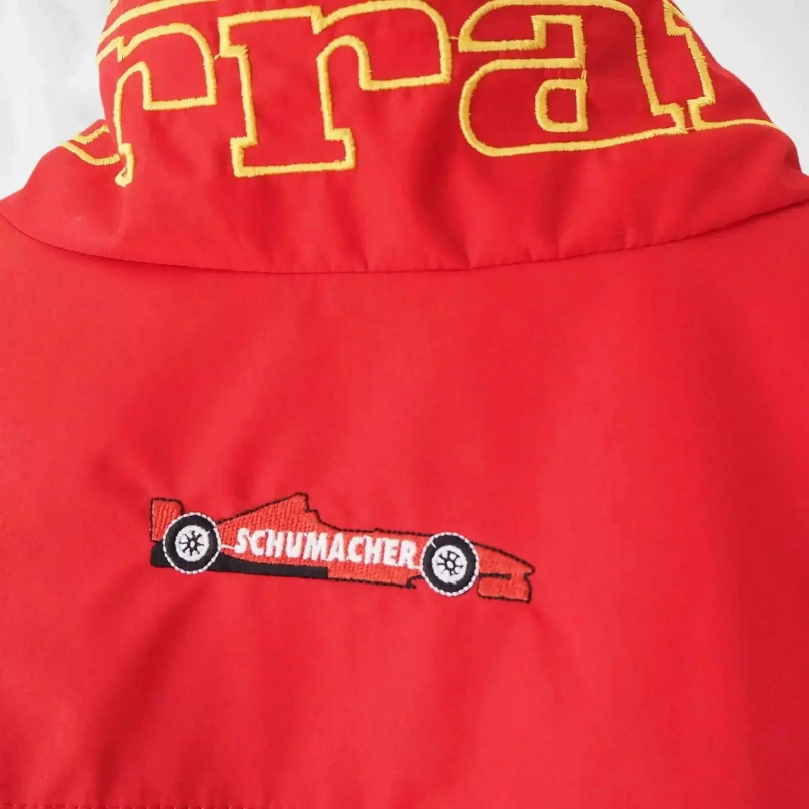 Vintage Ferrari Michael Schumacher 90's F1 Racing Team Jacket image 5