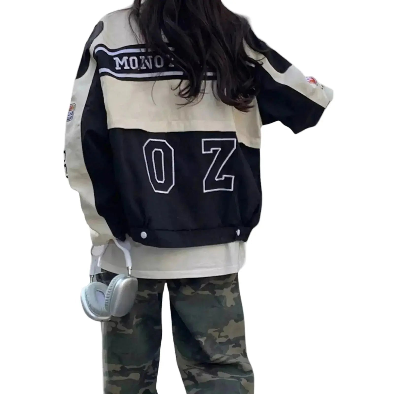 Vintage Bomber Race Car Jacket image 2