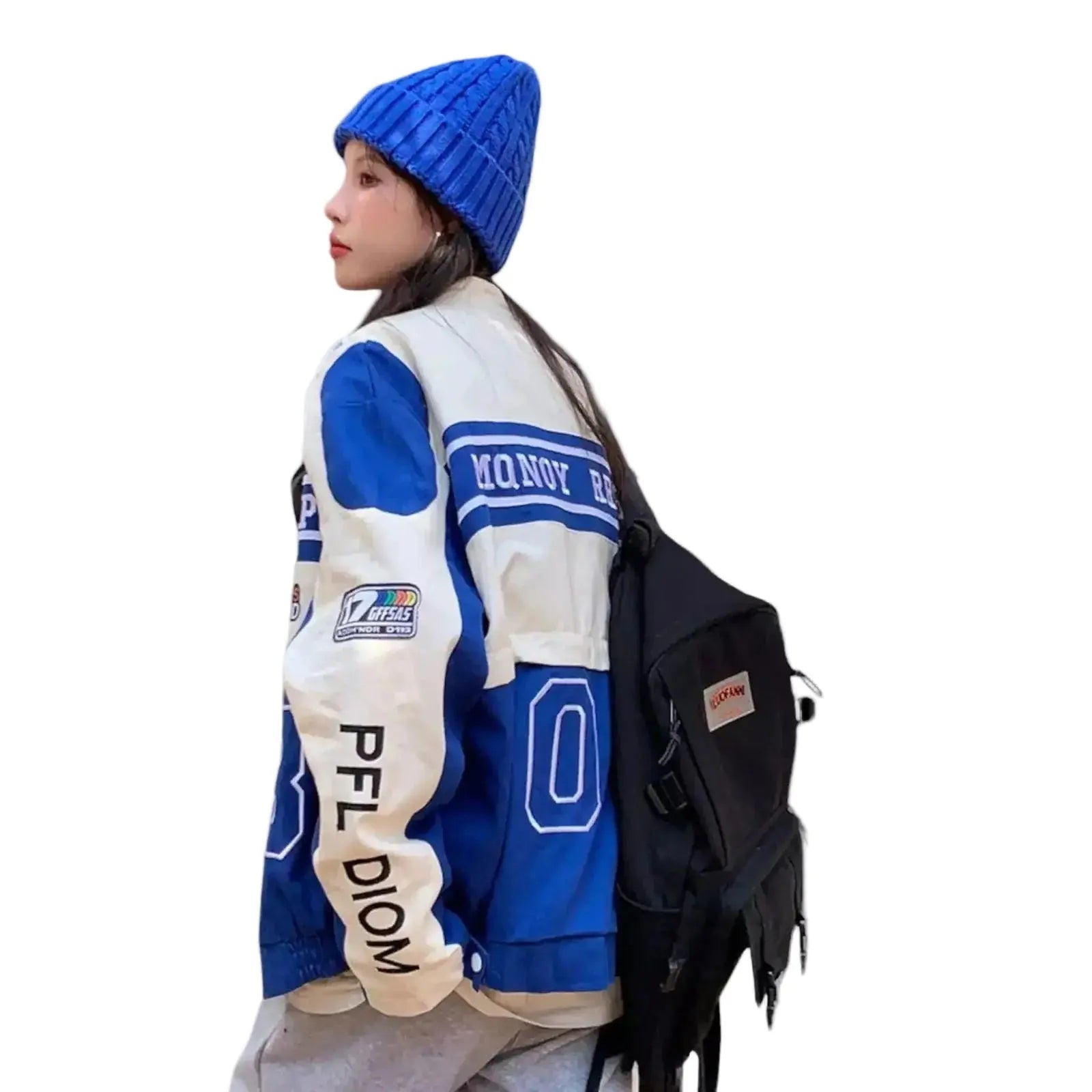Vintage Bomber Race Car Jacket image 4