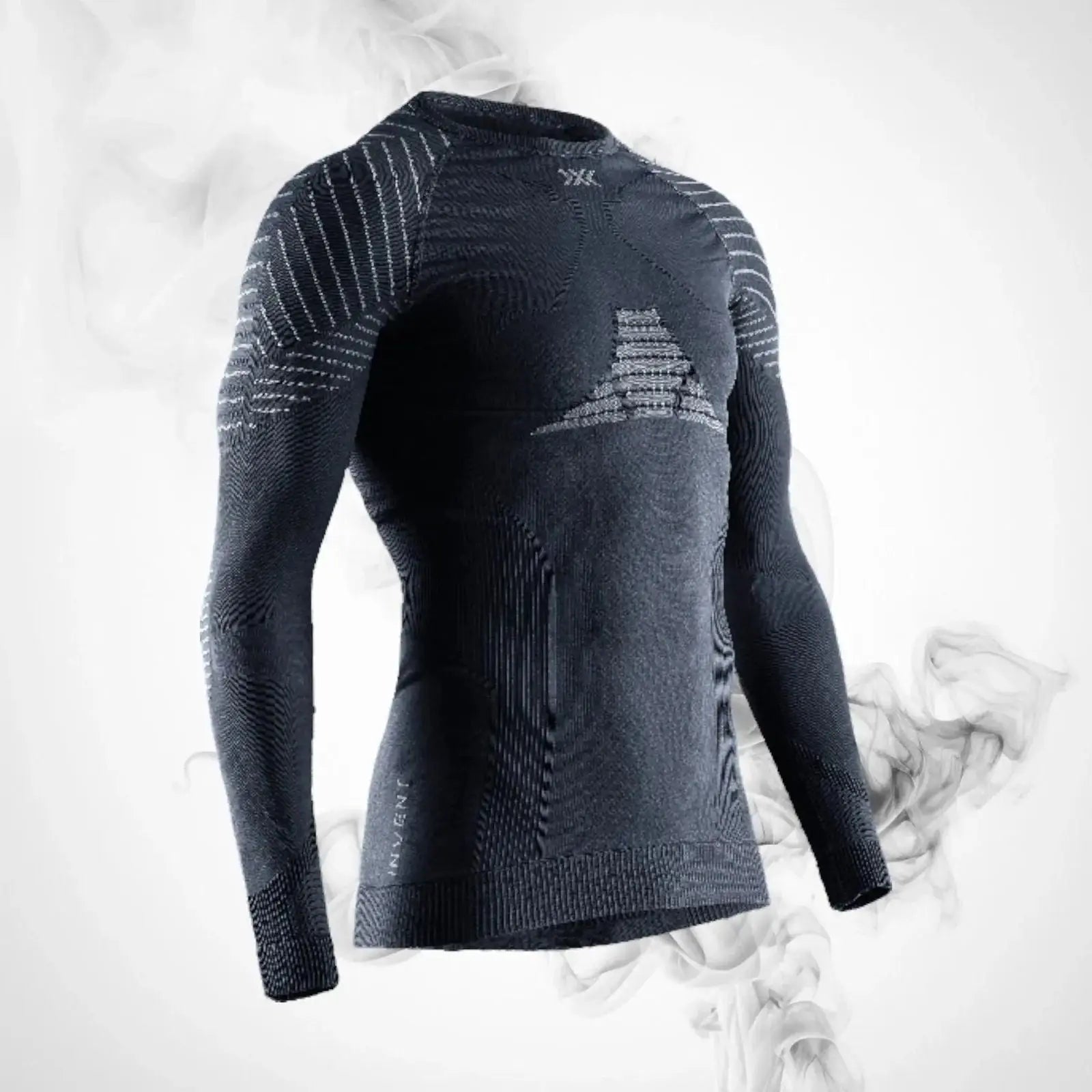 Ski Thermal underwear X-bionic Invent 4.0 Shirt LG SL Men Anthracite/Black - 2023/24 image 1