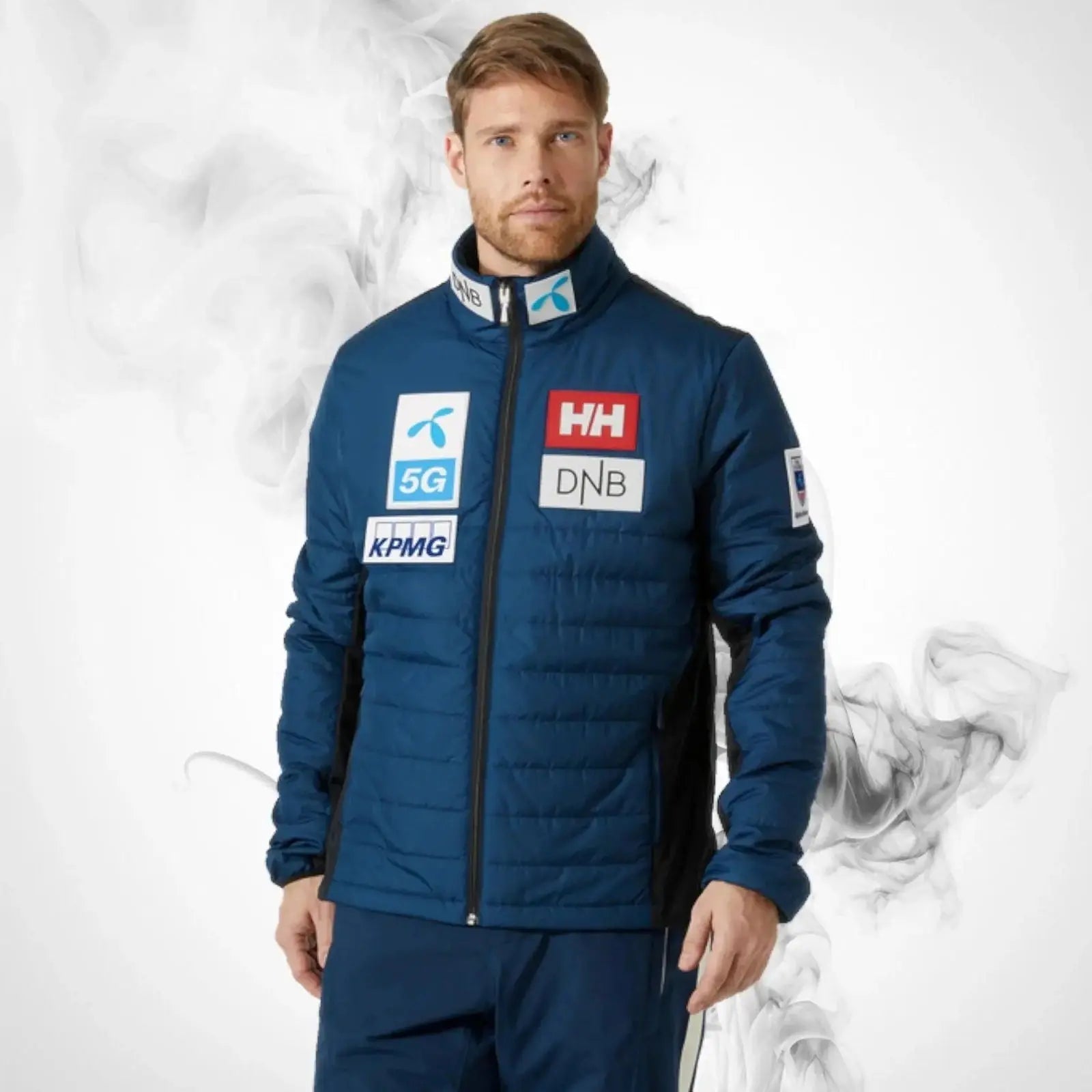 Ski Insulation Jacket Helly Hansen World Cup Insulator Jacket Ocean NSF - 2023/24 image 3
