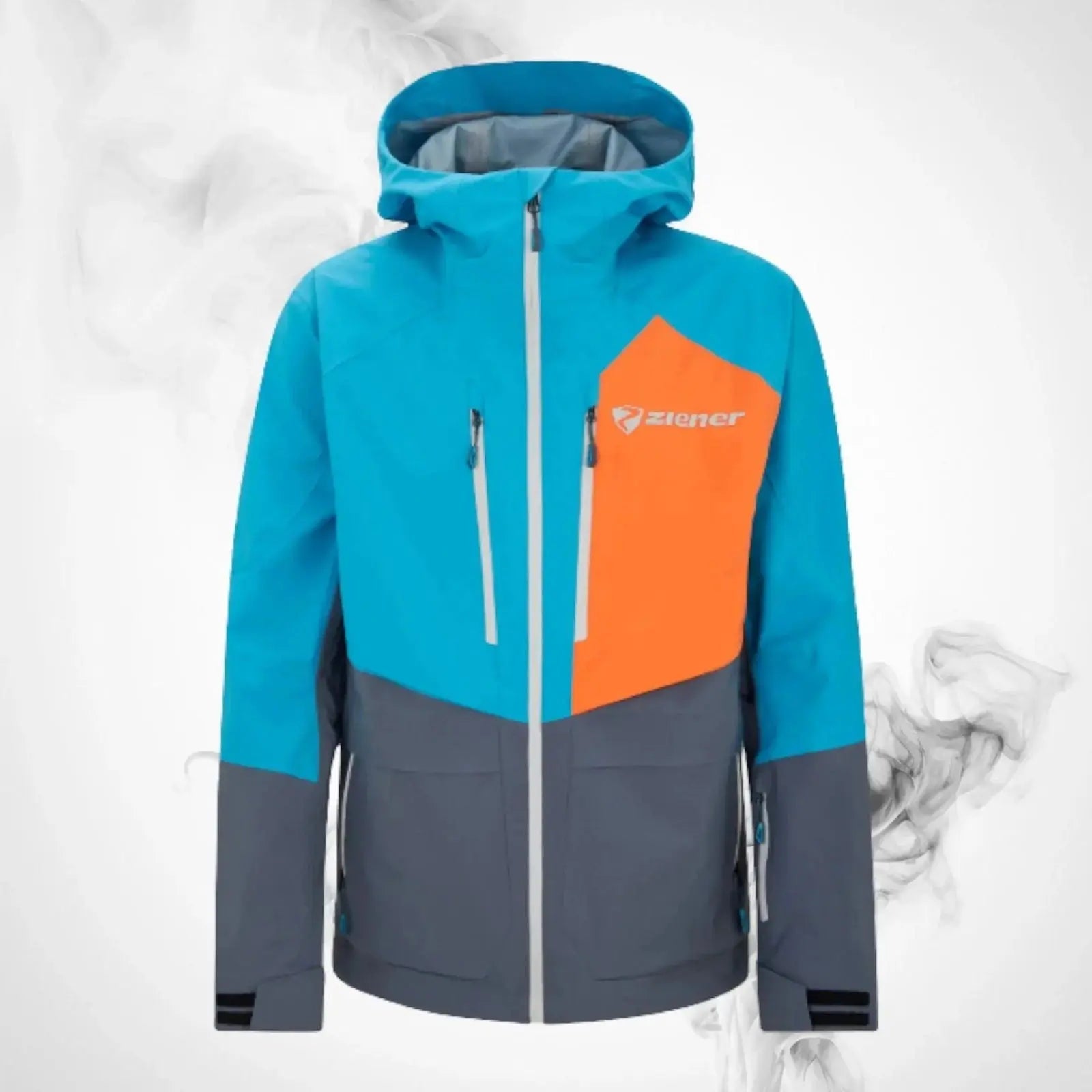 Ski Jacket Ziener Trivor Lady Padded Carribean Ombre - 2023/24 image 1