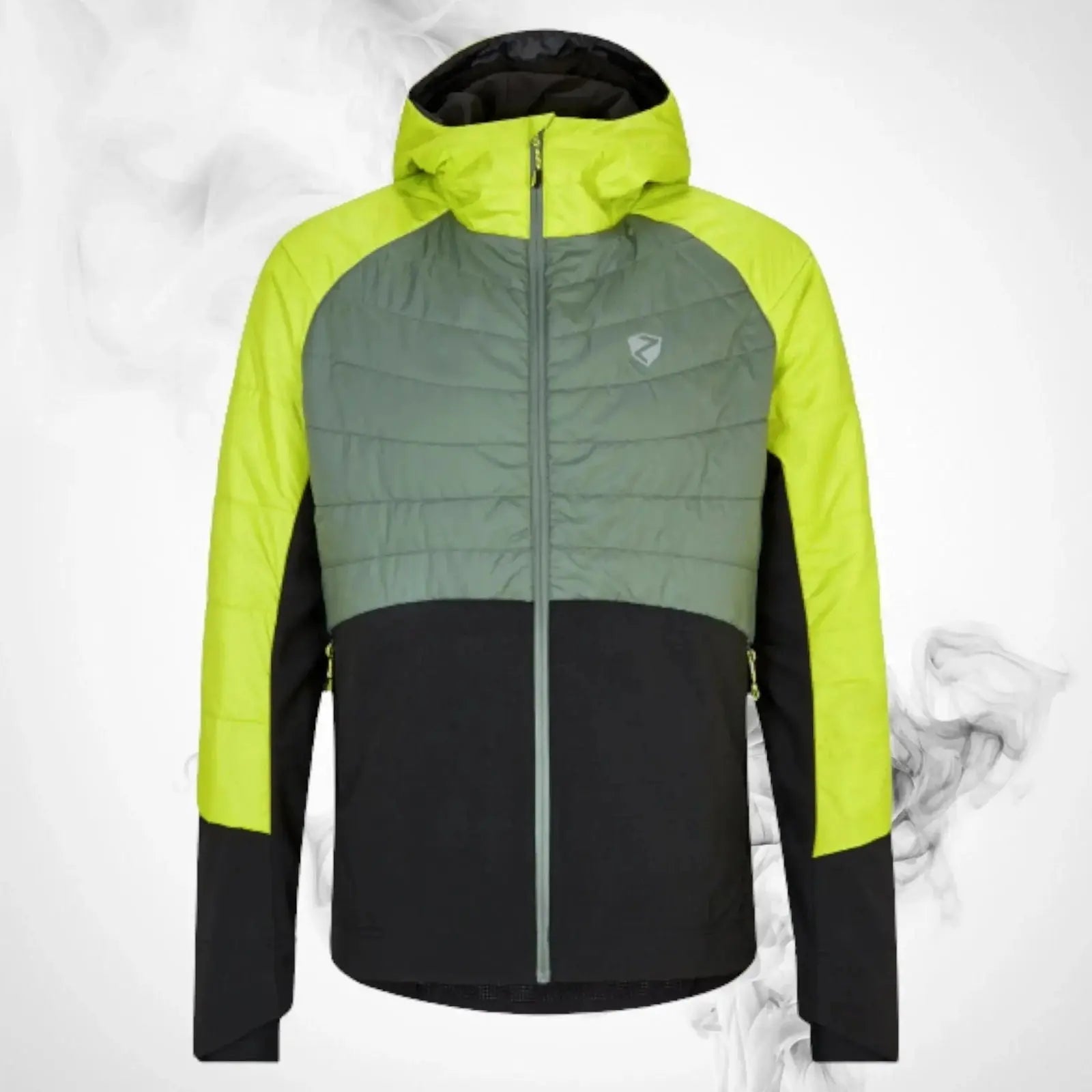 Ski Jacket Ziener Nakos Man Bitter Lemon Green Mud - 2023/24 image 1