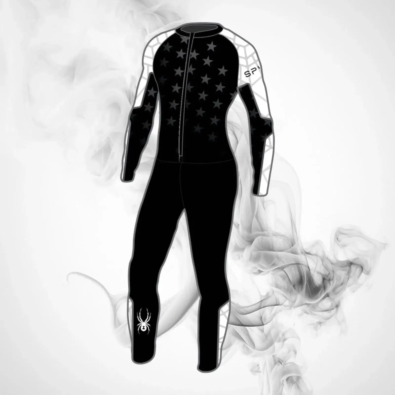 Ski Spyder Nine Ninety Race Suit Black image 1