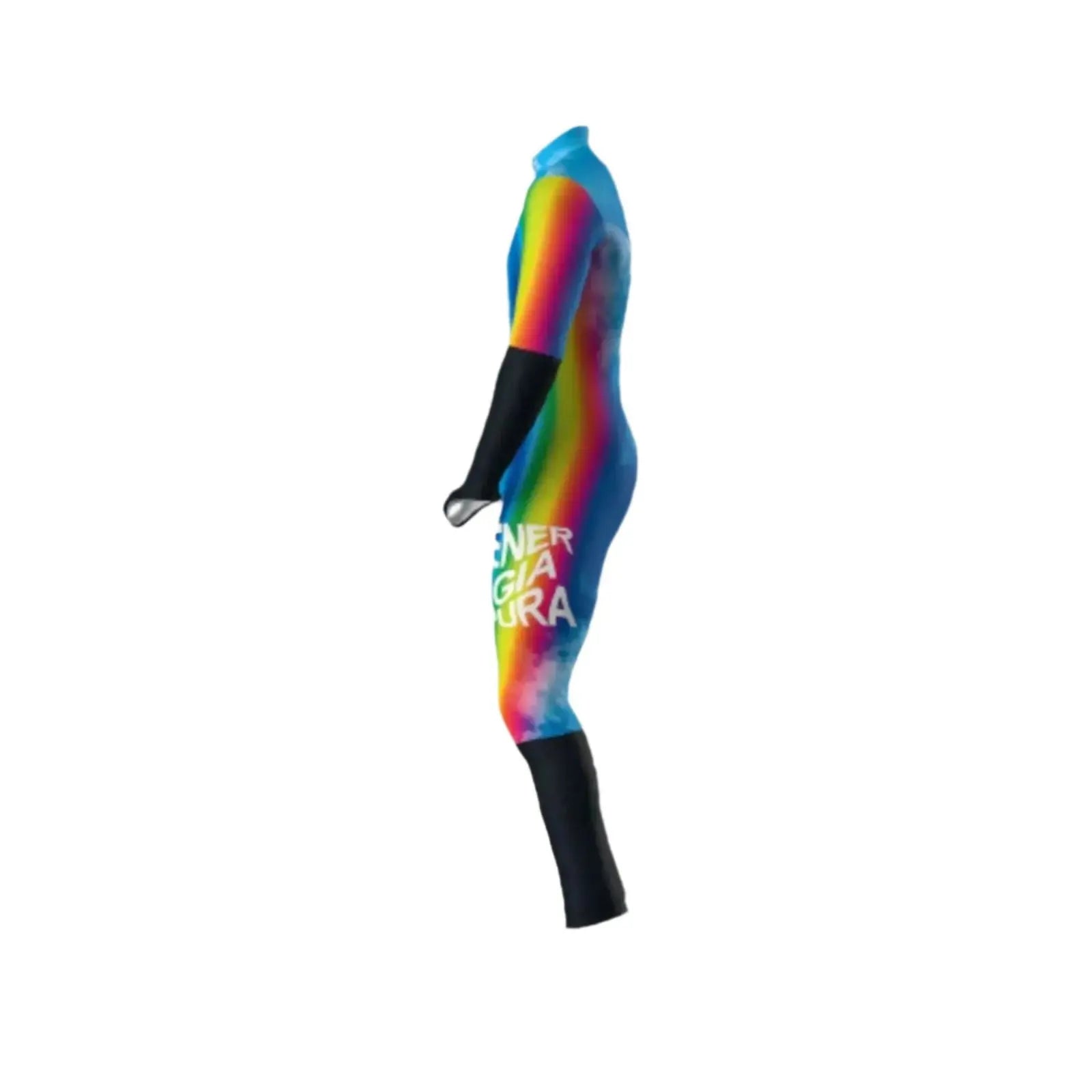 ENERGIAPURA Rainbow Junior Ski Race Suit | Vibrant Performance Gear image 4