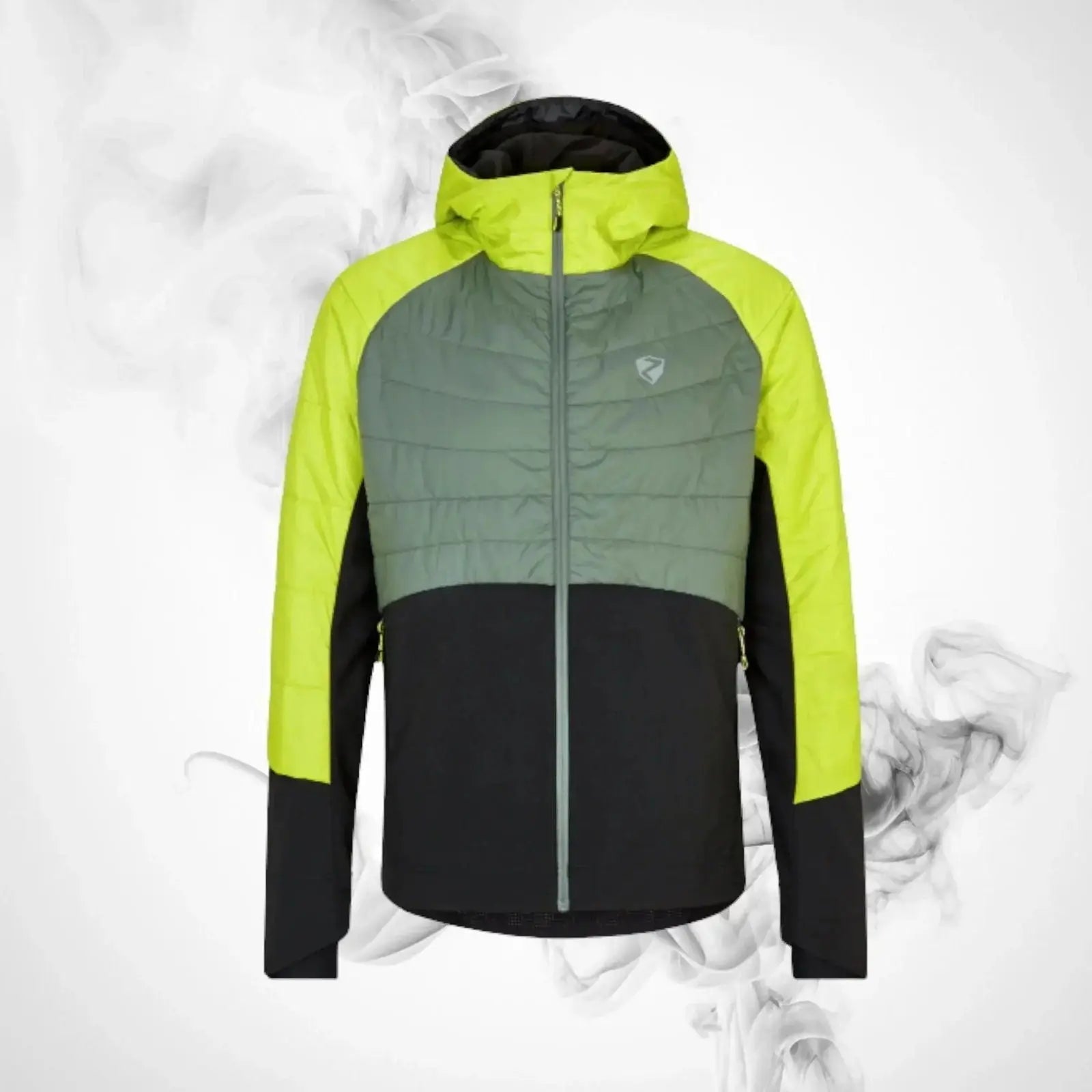 Ski Jacket Ziener Nakos Man Bitter Lemon Green Mud image 1