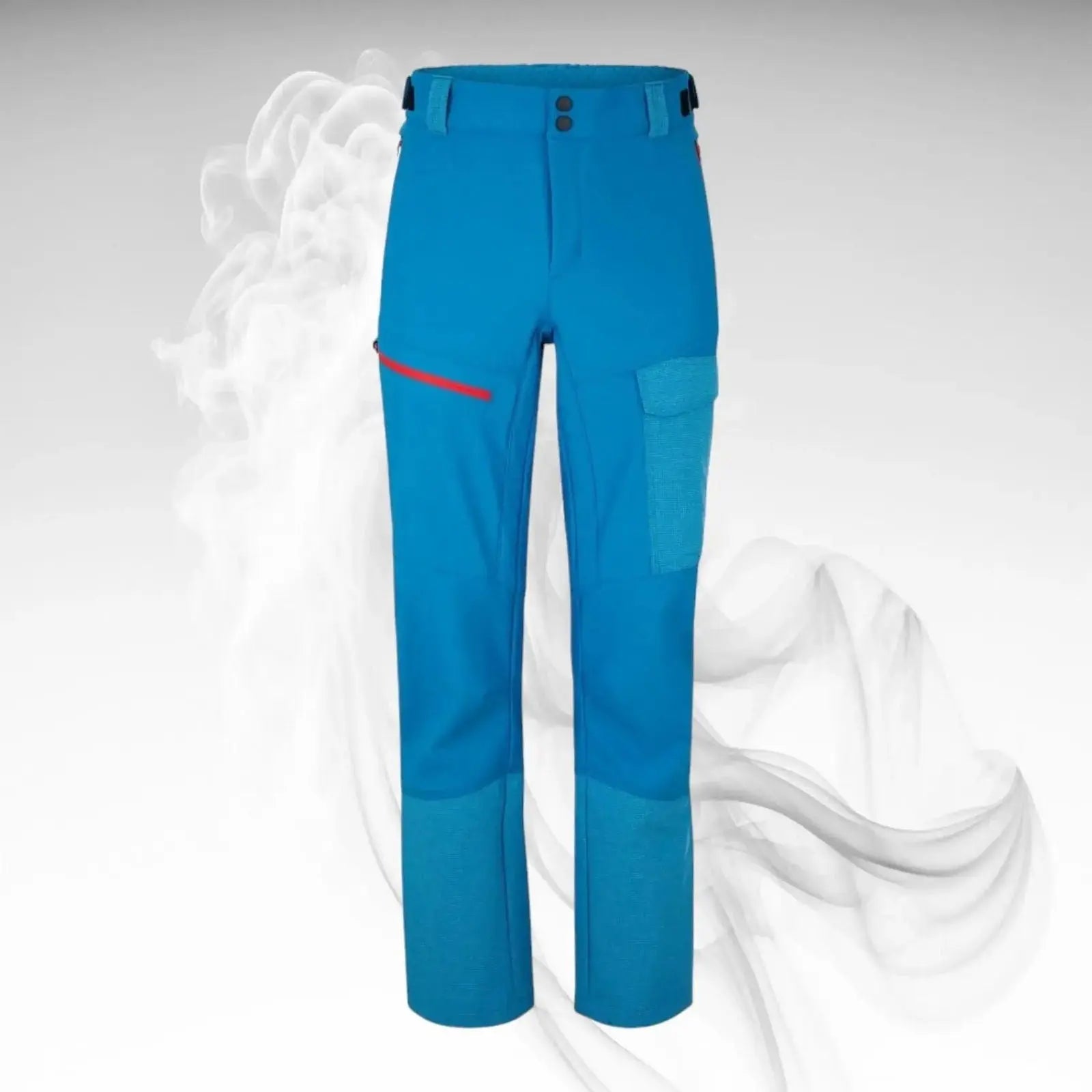 Softshell Pants ZIENER Norbert Man Steel Blue - 2020/21 image 1