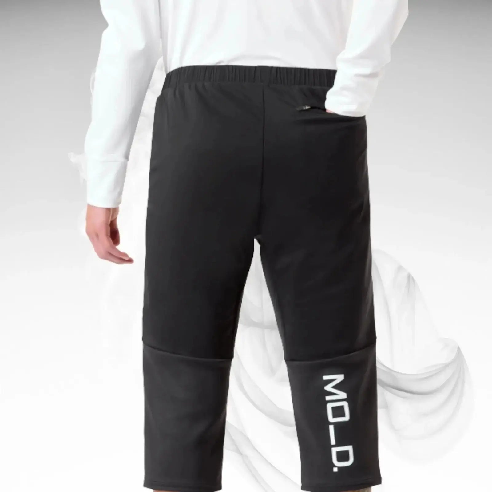 Softshell Pants Descente SHybrid Middle Pants Black - 2023/24 image 2
