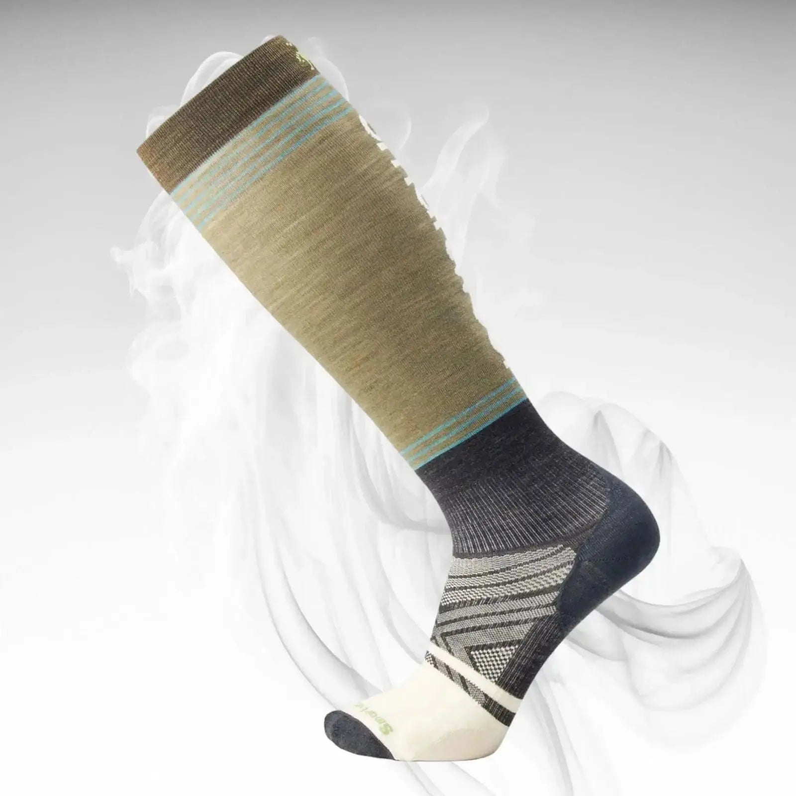 Smartwool Men's Zero Cushion Logo Ski Sock image 1