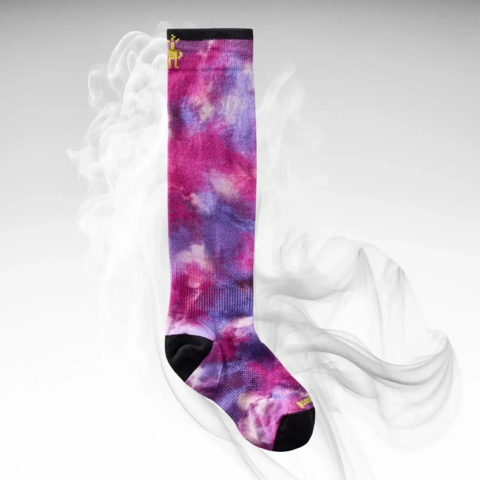 Smartwool JR Zero Cushion Tie-Dye Ski Socks image 1