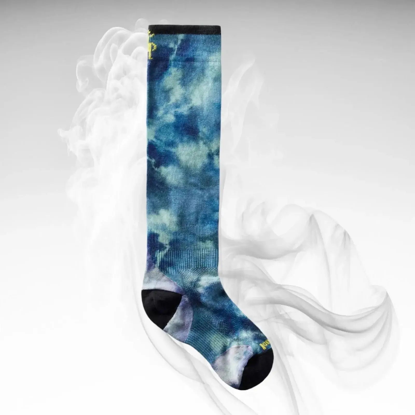 Smartwool JR Zero Cushion Tie-Dye Ski Socks image 2