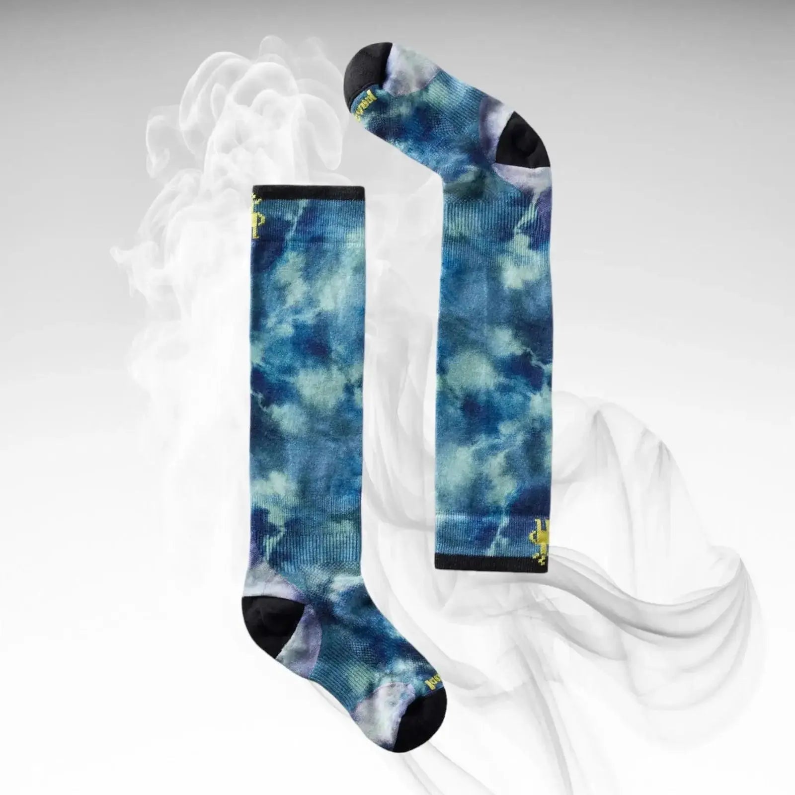Smartwool JR Zero Cushion Tie-Dye Ski Socks image 3