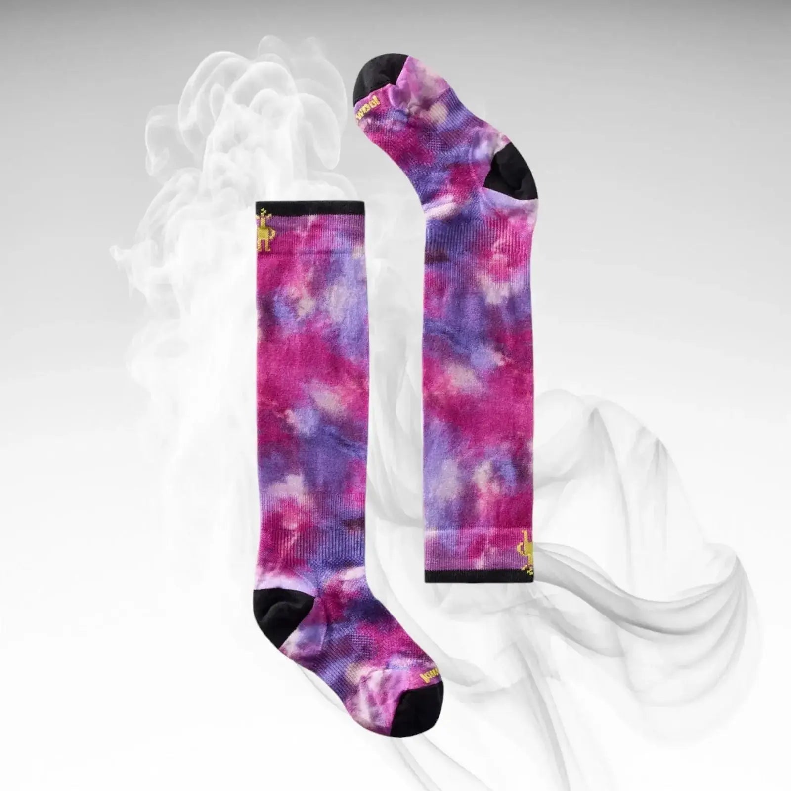 Smartwool JR Zero Cushion Tie-Dye Ski Socks image 4