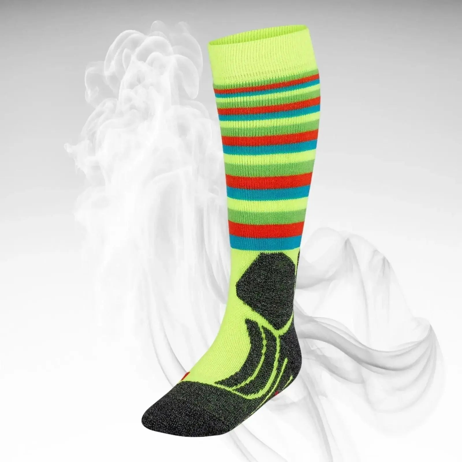 Falke JR SK2 Stripes Cushion Ski Sock image 1