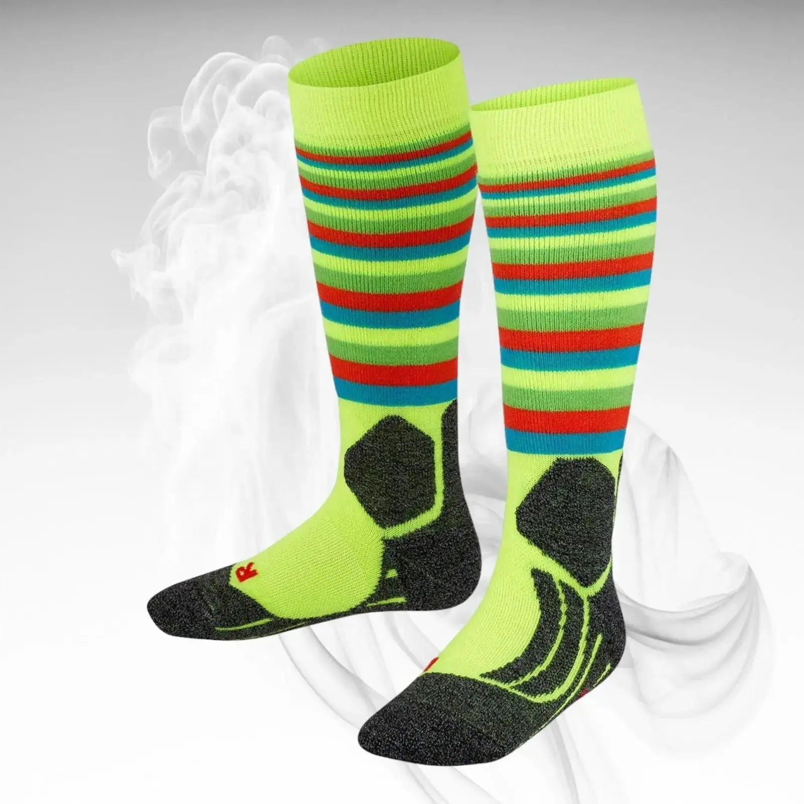 Falke JR SK2 Stripes Cushion Ski Sock image 2