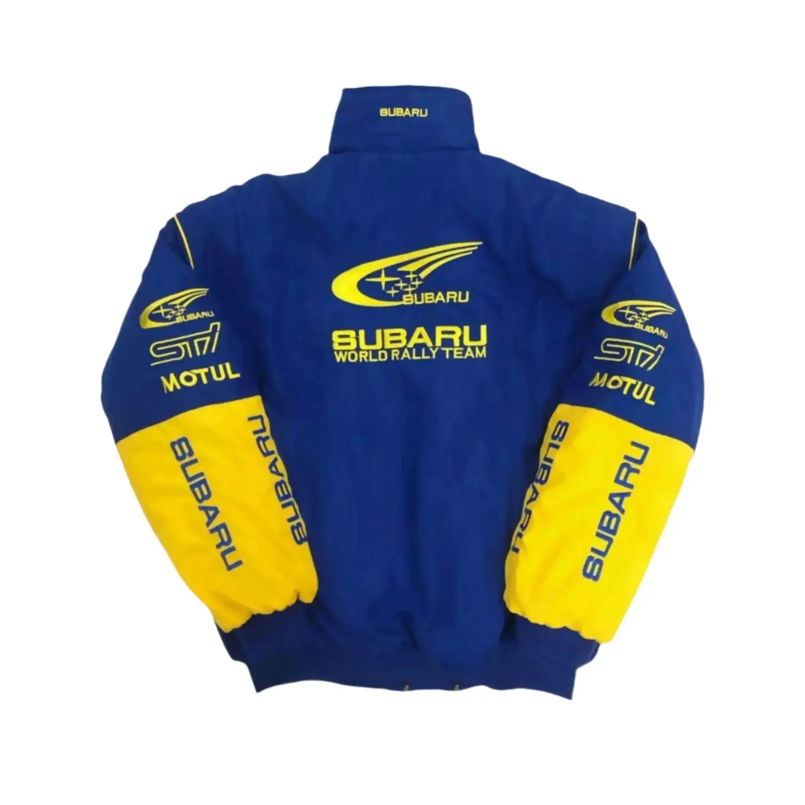 Subaru F1 Racing Thicken Style Embroidered Jacket image 2