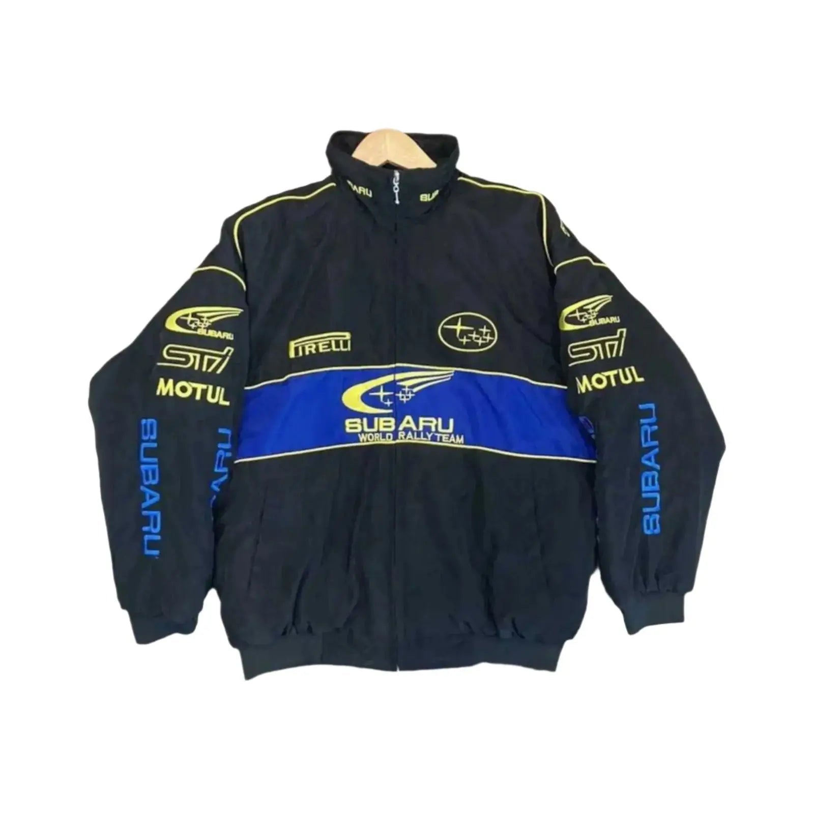Subaru Racing Vintage Zip-Up Jacket - Unisex Motorsport Apparel image 3