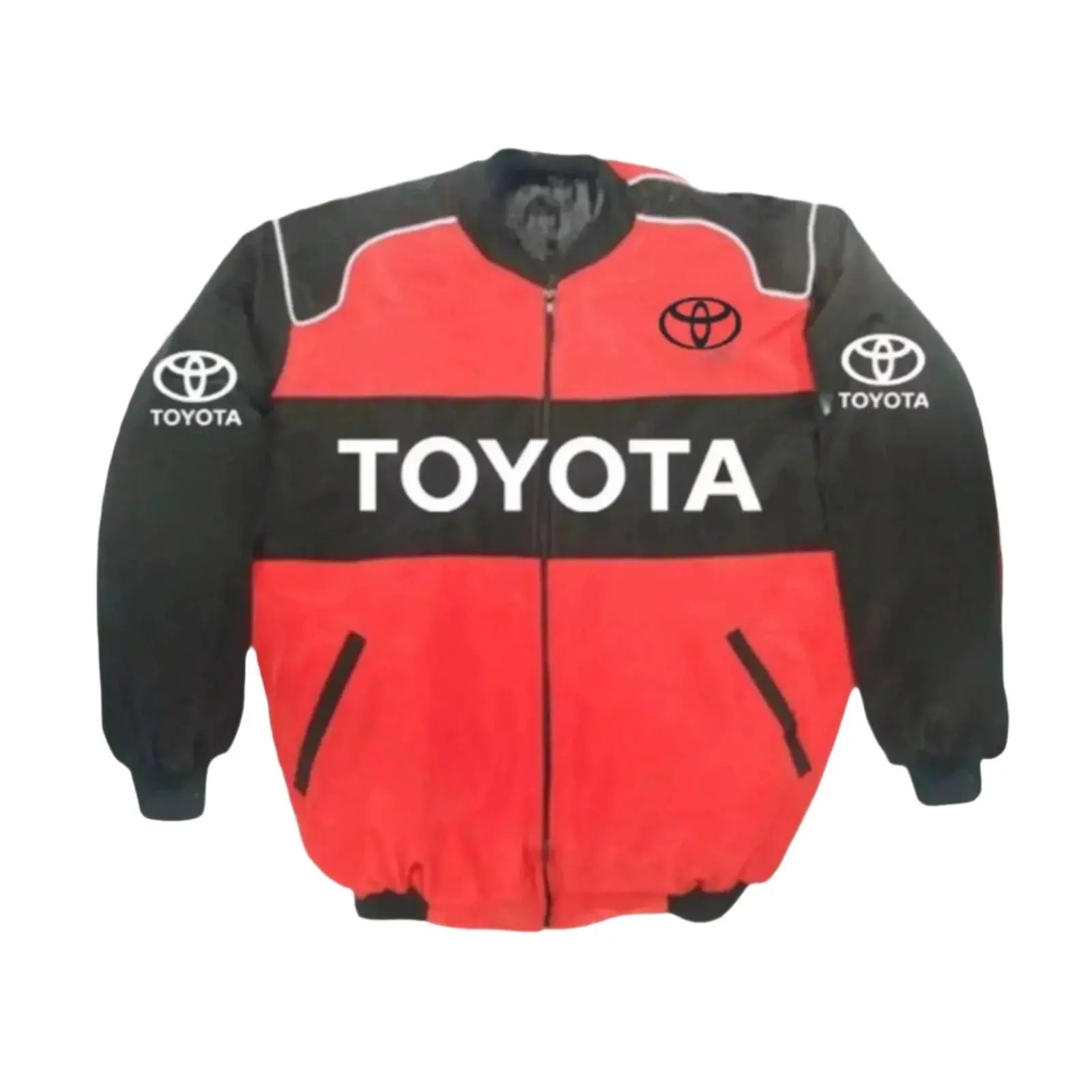 Toyota Vintage Racing Jacket - Embroidered Classic Motorsport Gear image 1