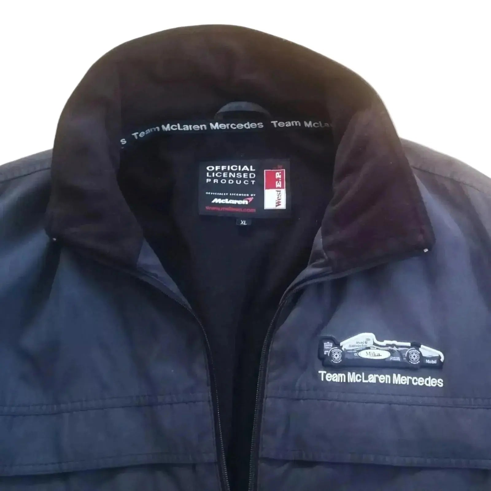 Vintage 90's McLaren Mika Häkkinen Jacket image 3