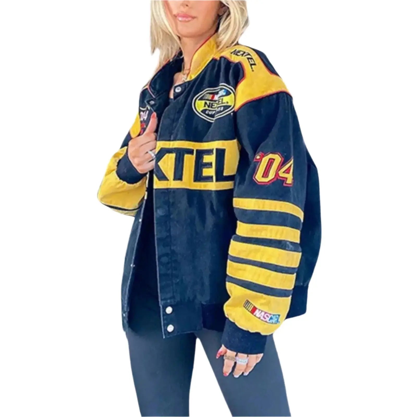 Vintage NASCAR Nextel Racing Jacket - Classic Motorsport Apparel image 1