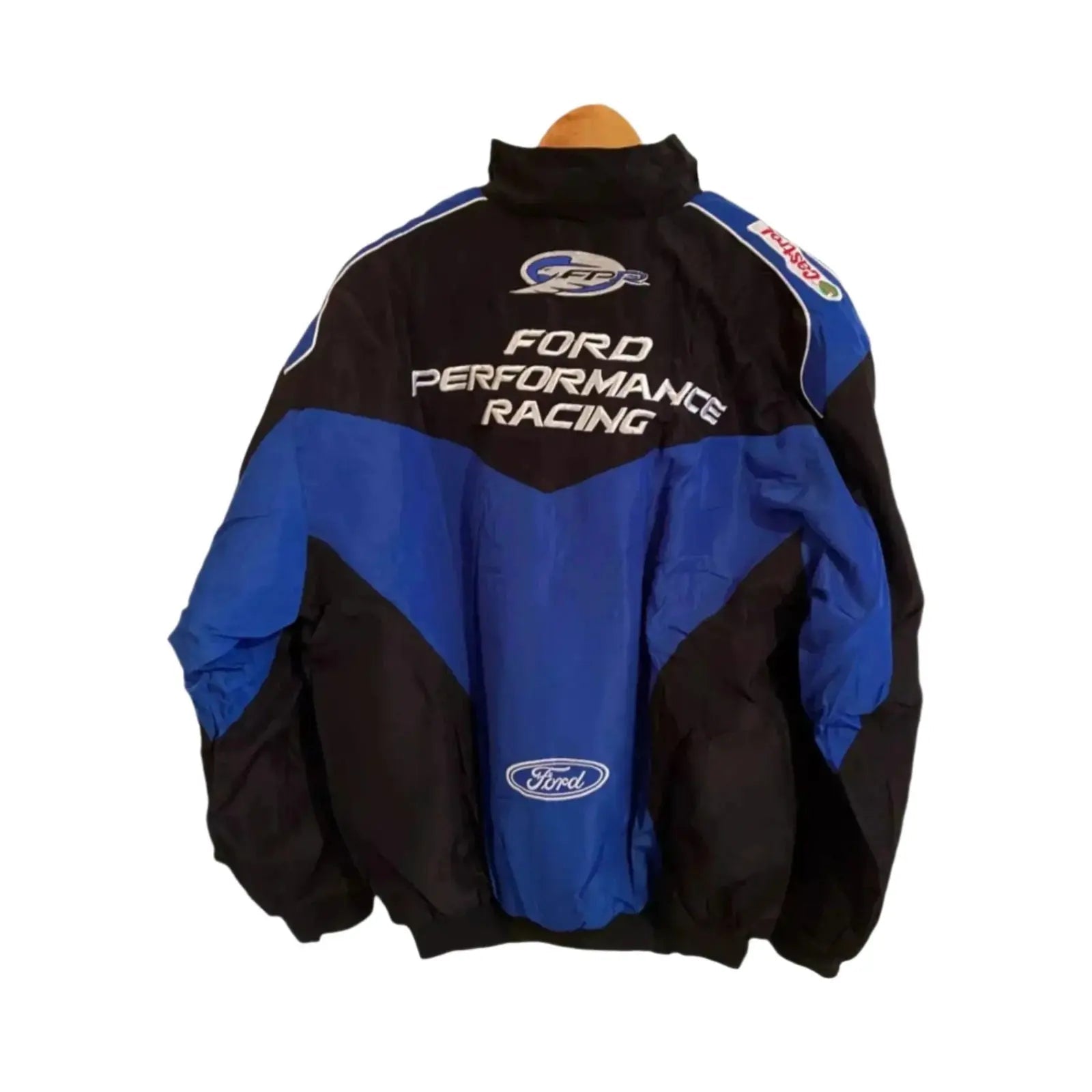 Vintage Navy/Blue Ford Performance Racing Bomber Jacket image 2
