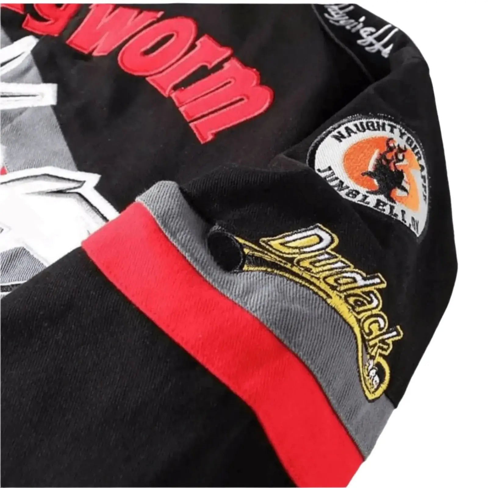 Vintage Slugworm Racing Jacket - Thickened Motorsport Apparel image 3