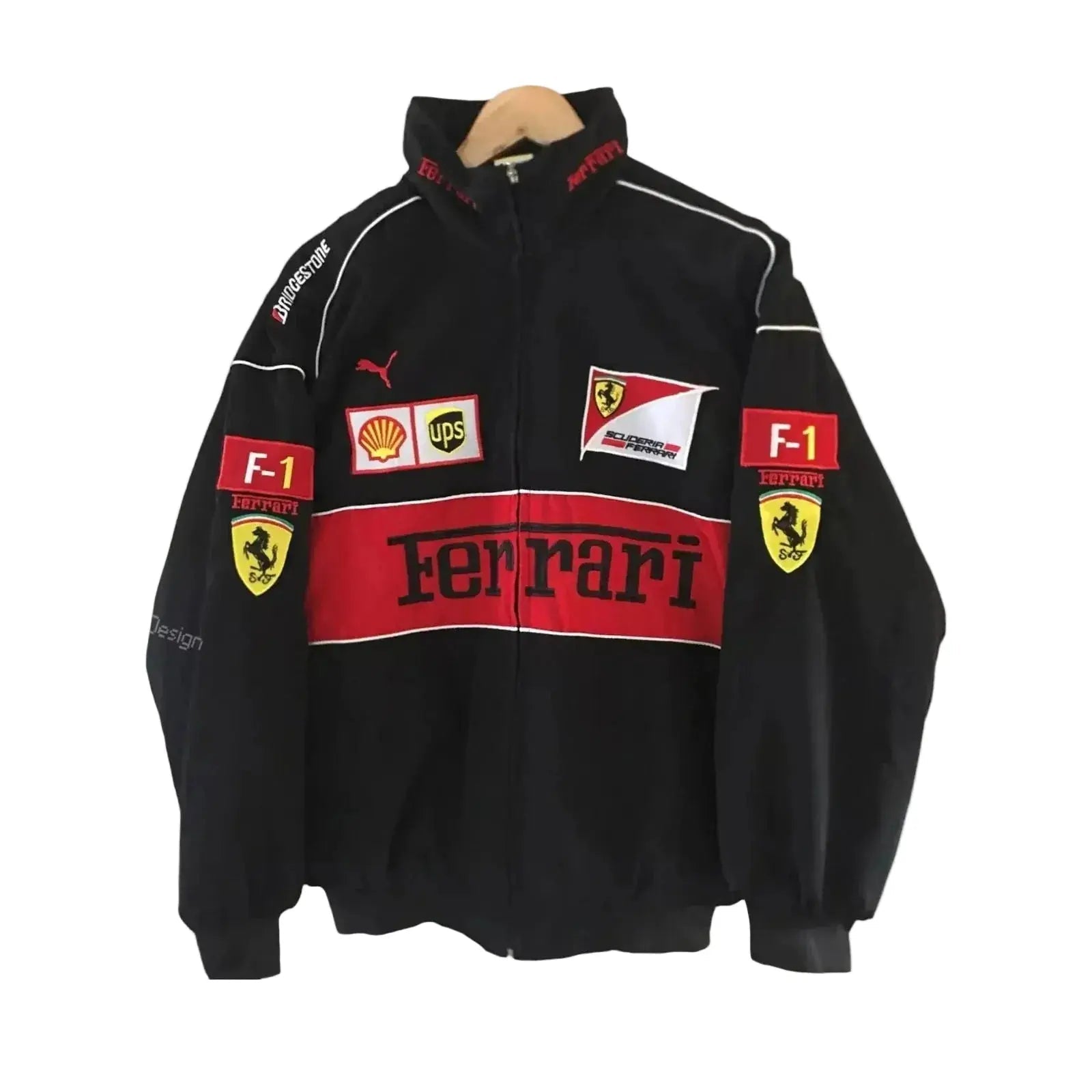 Vintage Unisex Formula 1 Jacket - Classic Racing Style and Comfort image 1