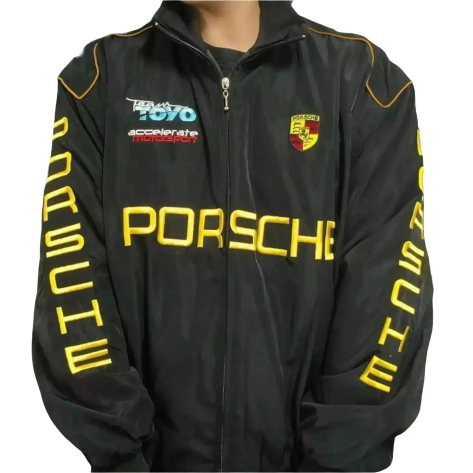 Porsche Formula 1 Bomber Jacket - Embroidered Racing Apparel image 1