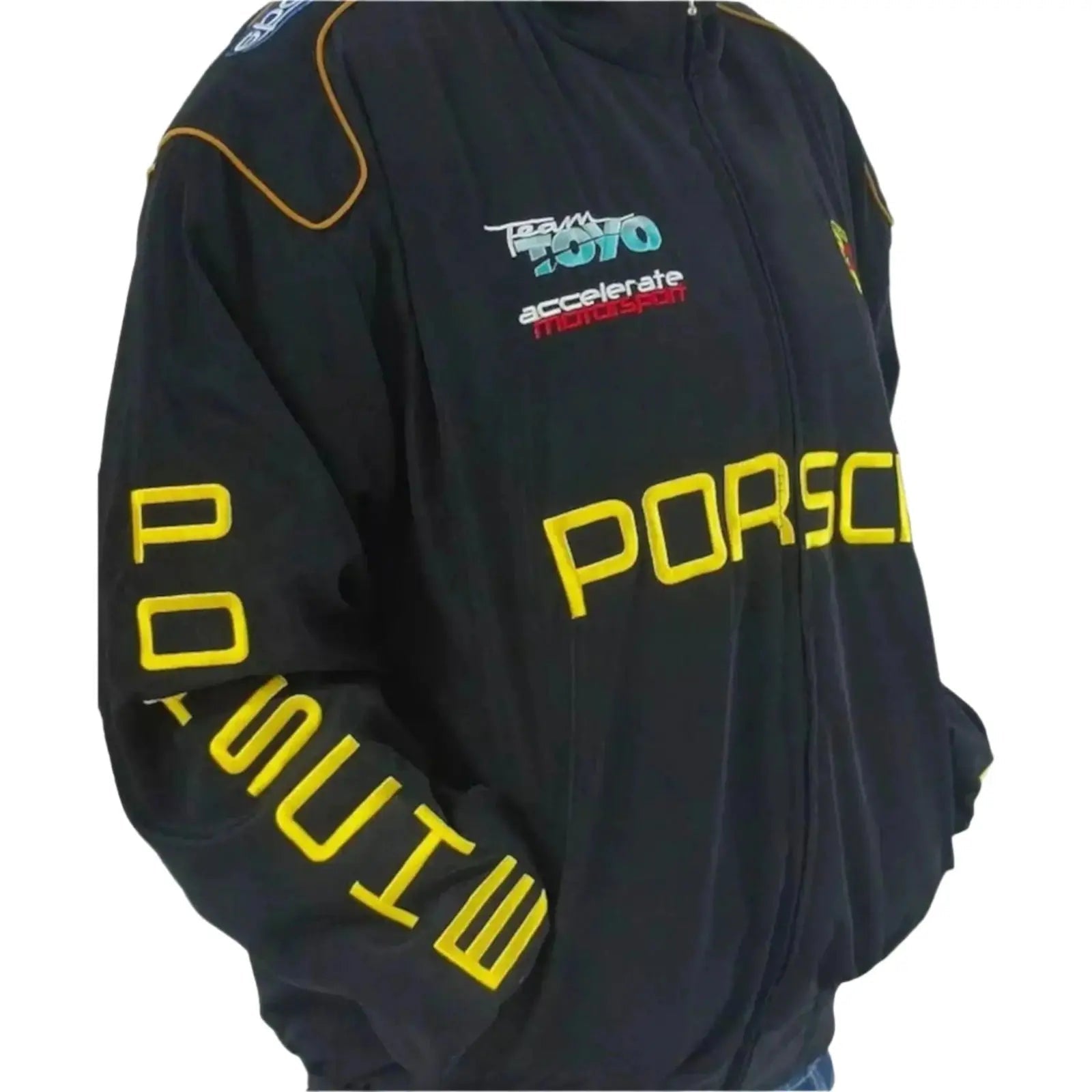 Porsche Formula 1 Bomber Jacket - Embroidered Racing Apparel image 3