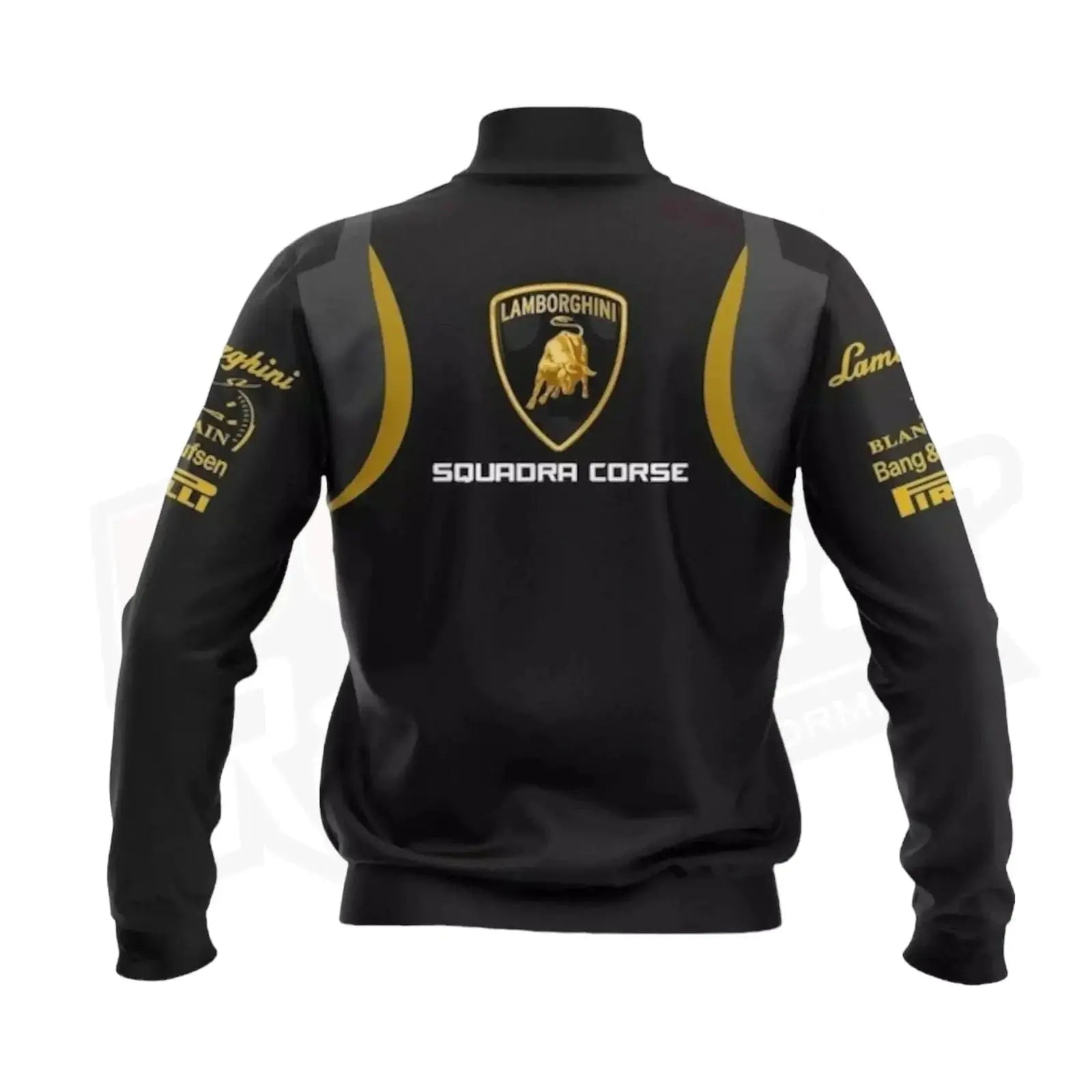Lamborghini Over Print Custom Bomber Jacket image 2