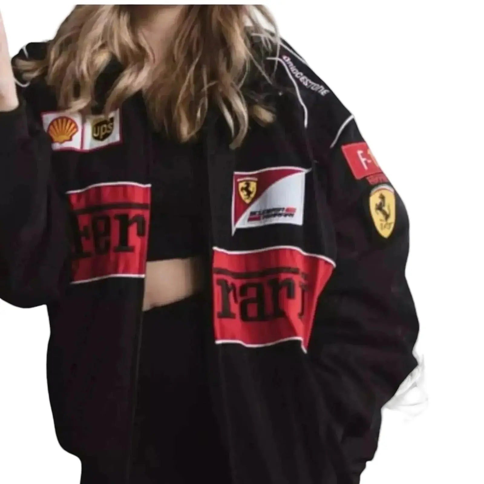 Ferrari Vintage Nascar Racing Jacket image 3