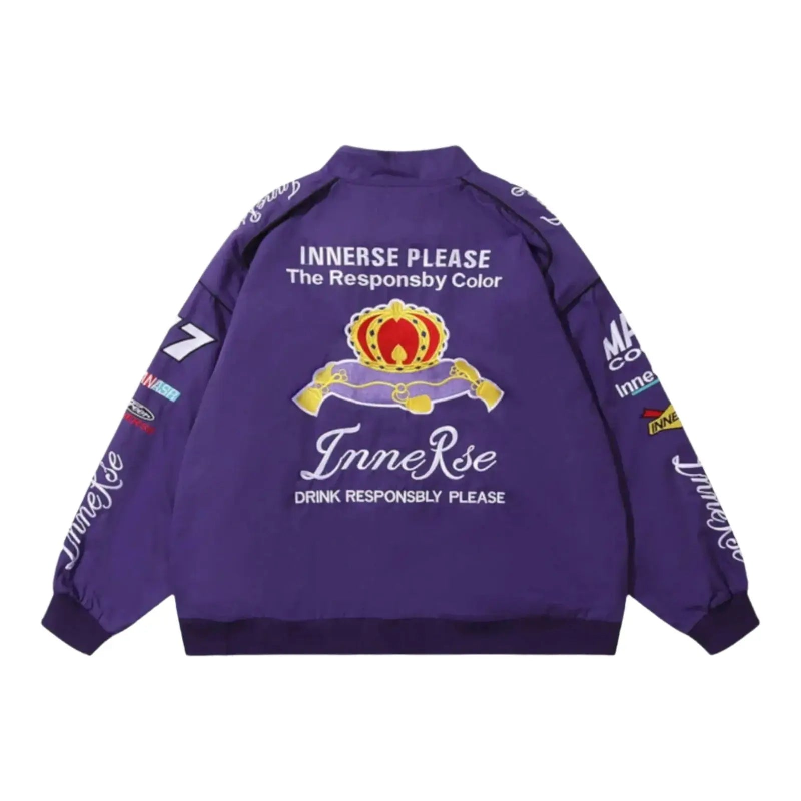 Innerse NASCAR Racing Jacket - Embroidered Motorsport Apparel image 2