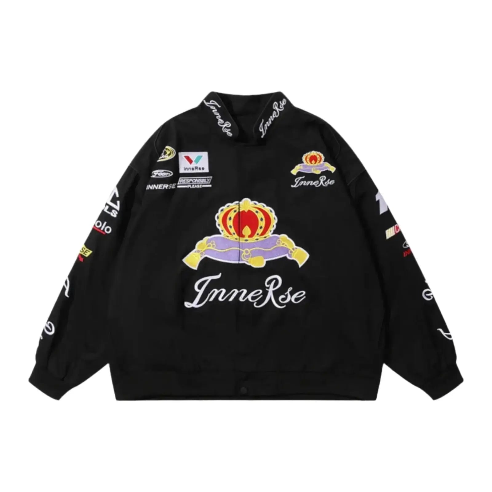 Innerse NASCAR Racing Jacket - Embroidered Motorsport Apparel image 3