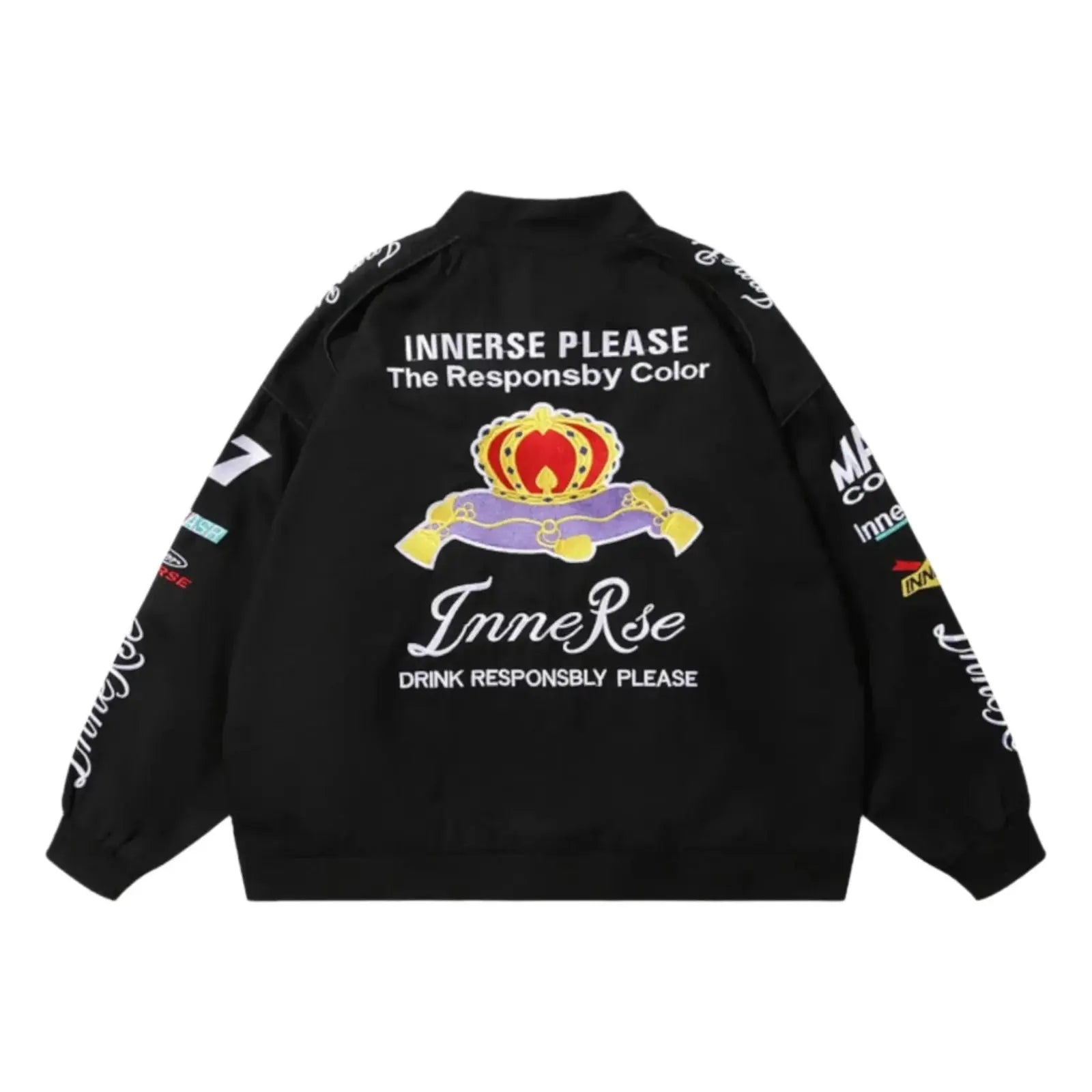 Innerse NASCAR Racing Jacket - Embroidered Motorsport Apparel image 4