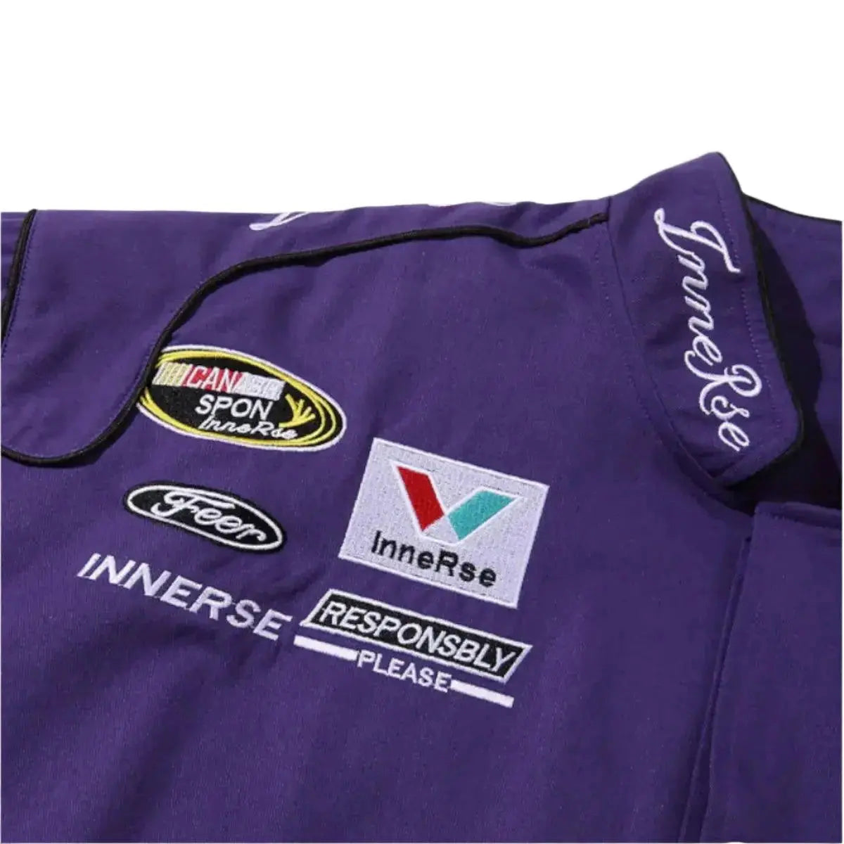 Innerse NASCAR Racing Jacket - Embroidered Motorsport Apparel image 5