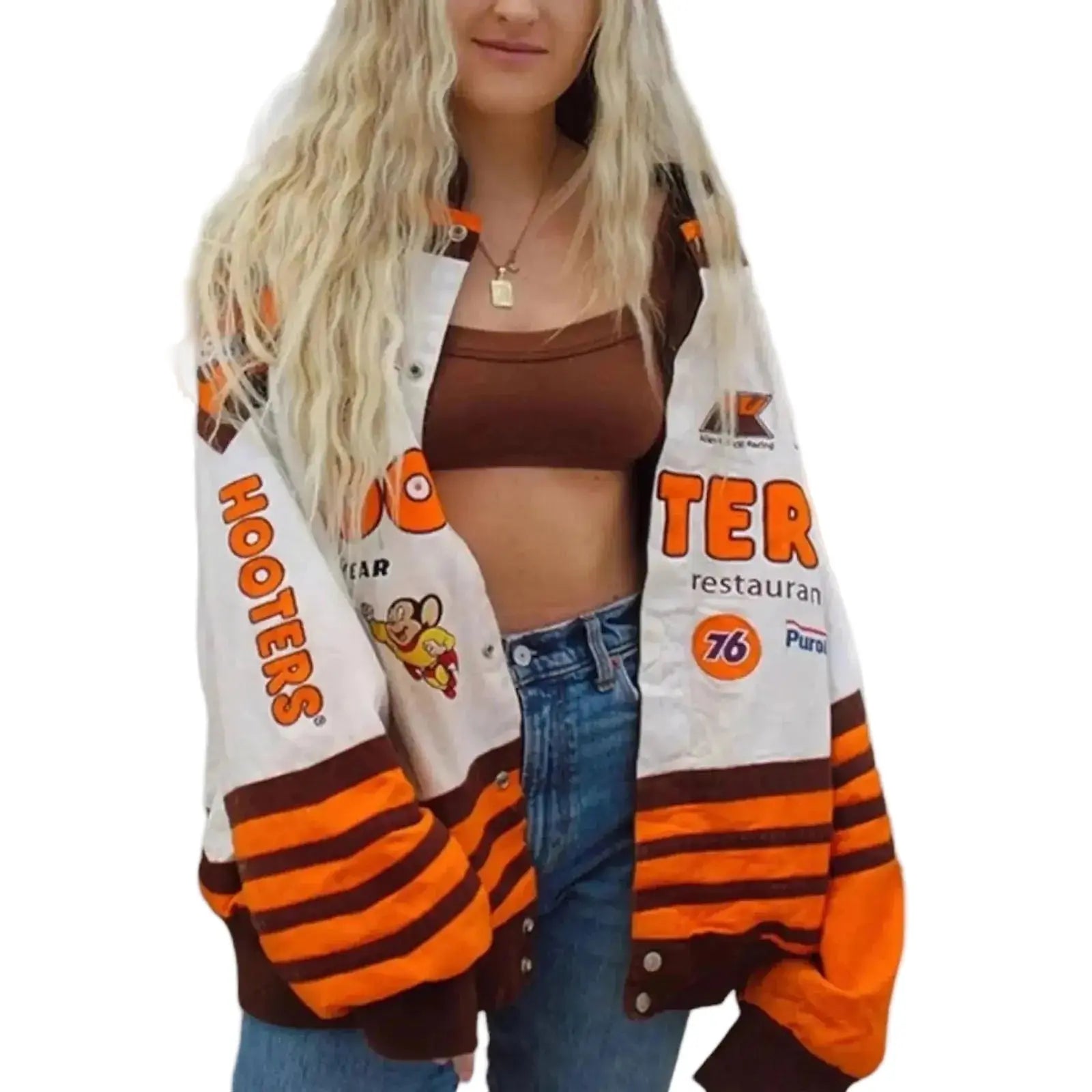 Hooters Nascar Vintage Jacket image 4