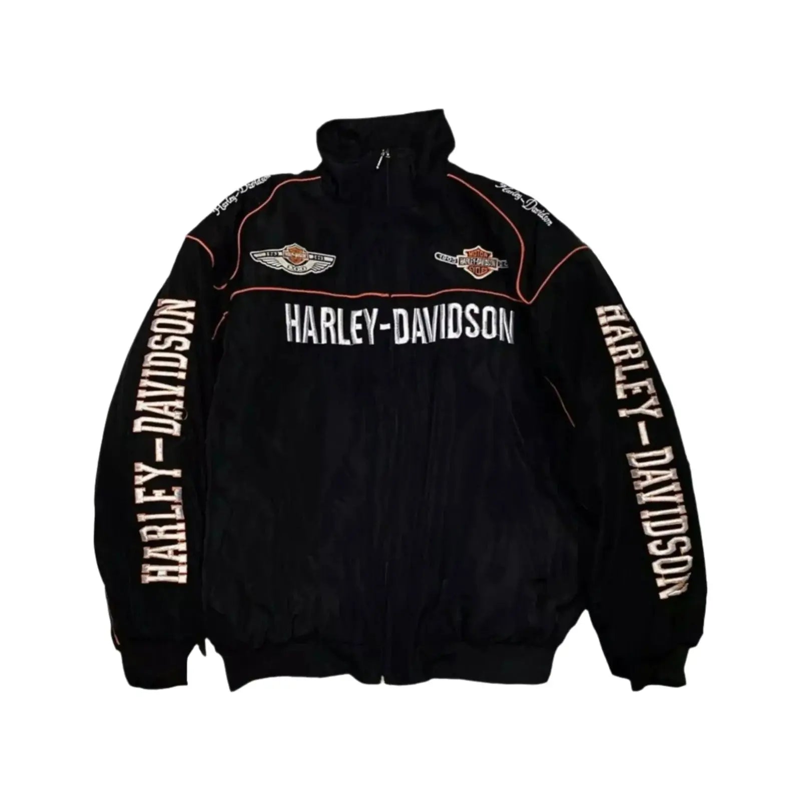 Exclusive Limited Edition Harley Davidson Retro F1 Racing Jacket image 1