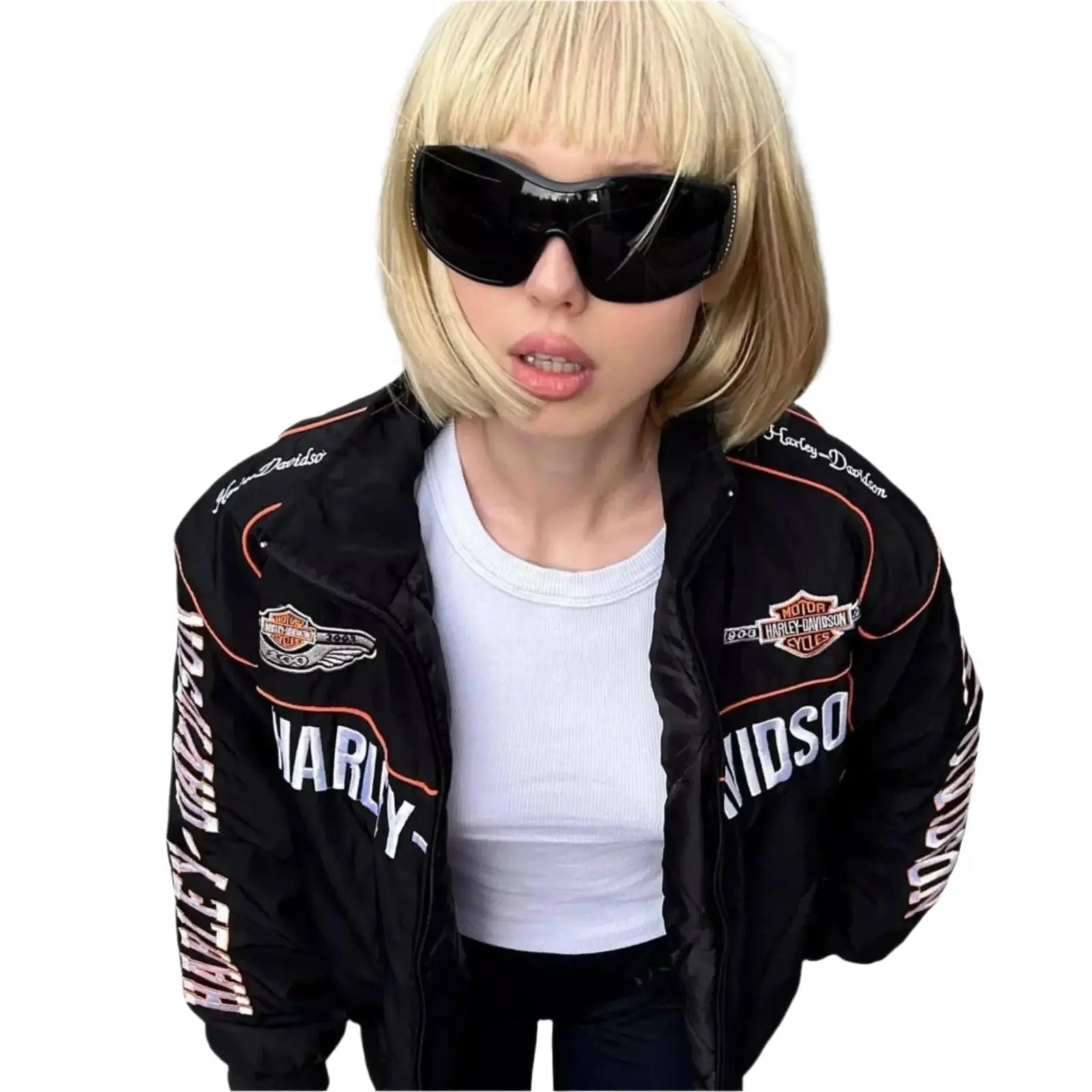 Exclusive Limited Edition Harley Davidson Retro F1 Racing Jacket image 5