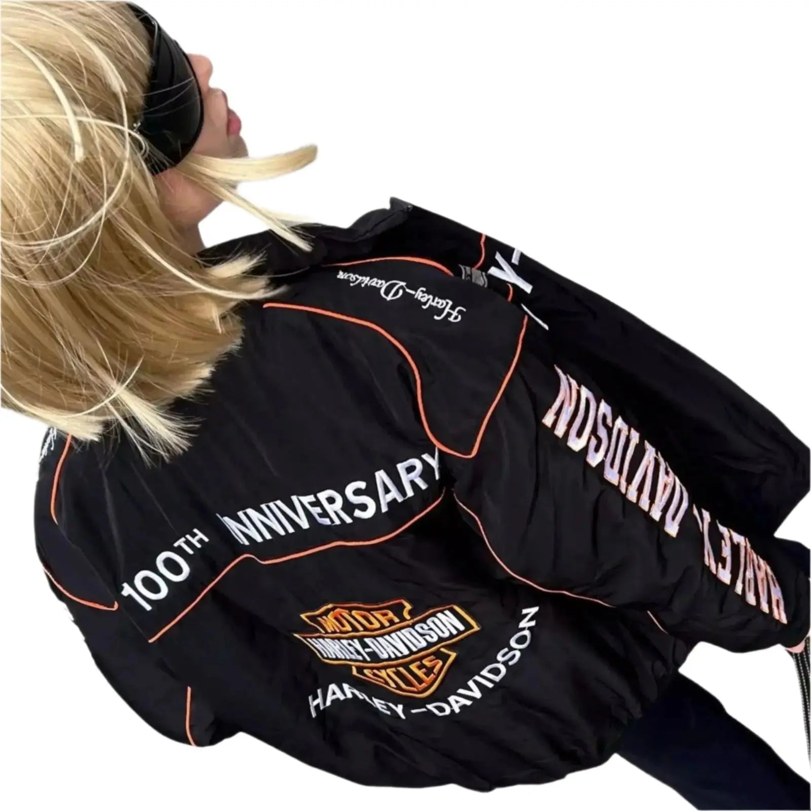 Exclusive Limited Edition Harley Davidson Retro F1 Racing Jacket image 7