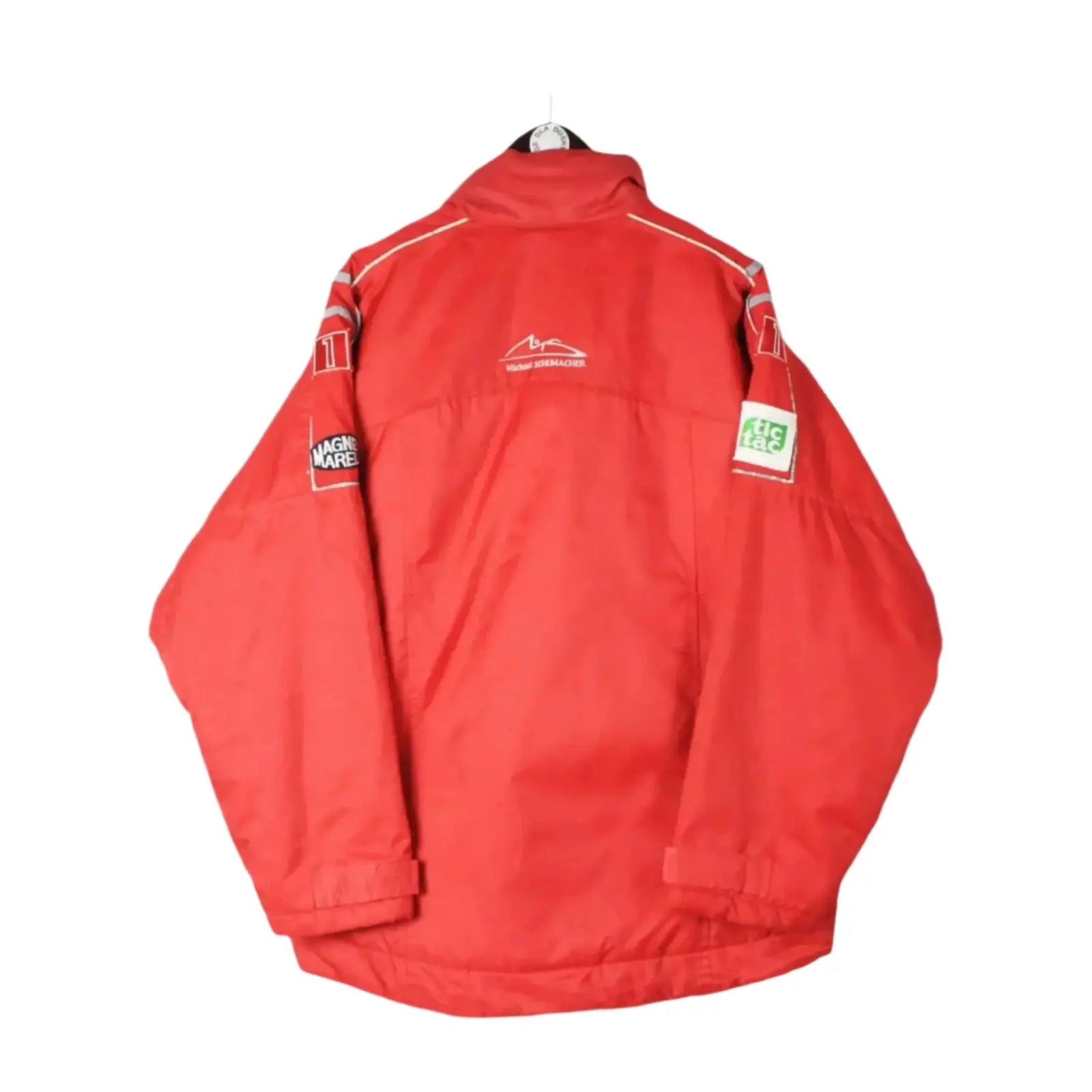Michael Schumacher Vintage Ferrari Shell Jacket - Embroidered F1 Gear image 2