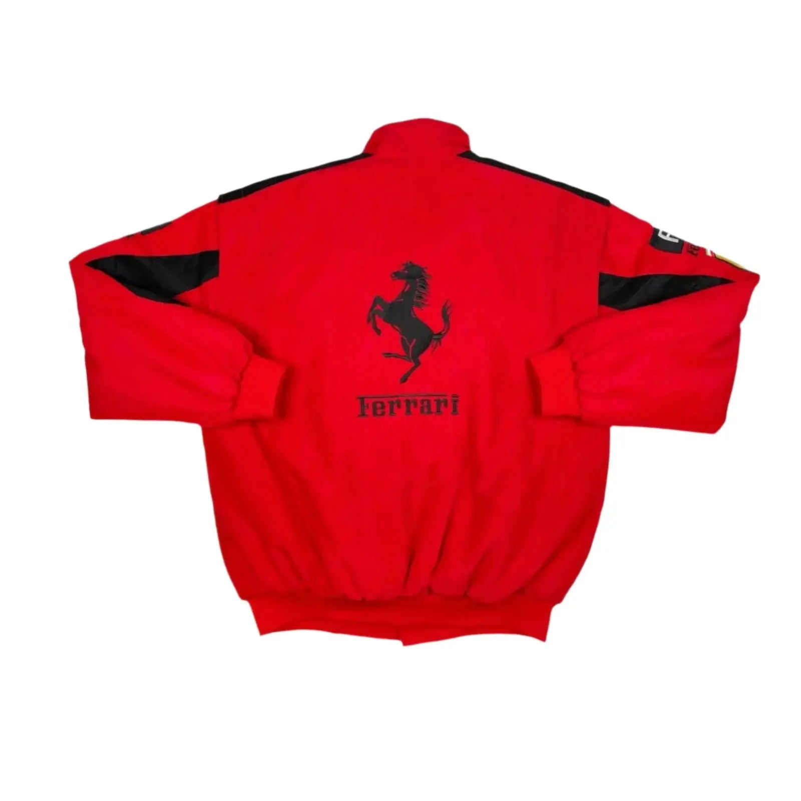 Ferrari F1 Vintage Embroidery Winter Racing Jacket image 2