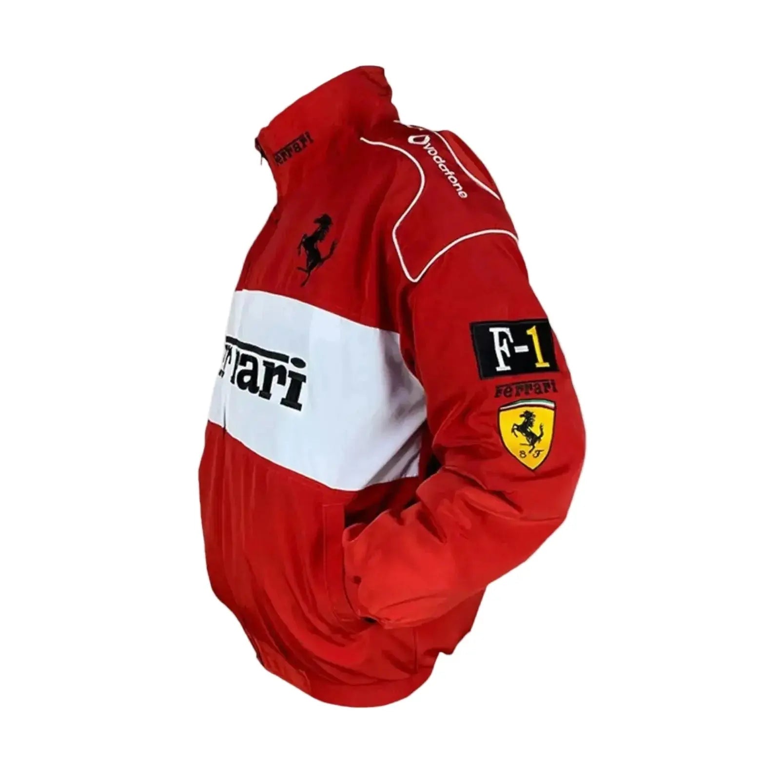 Ferrari Racing Jacket Red and White Nascar Edition image 3