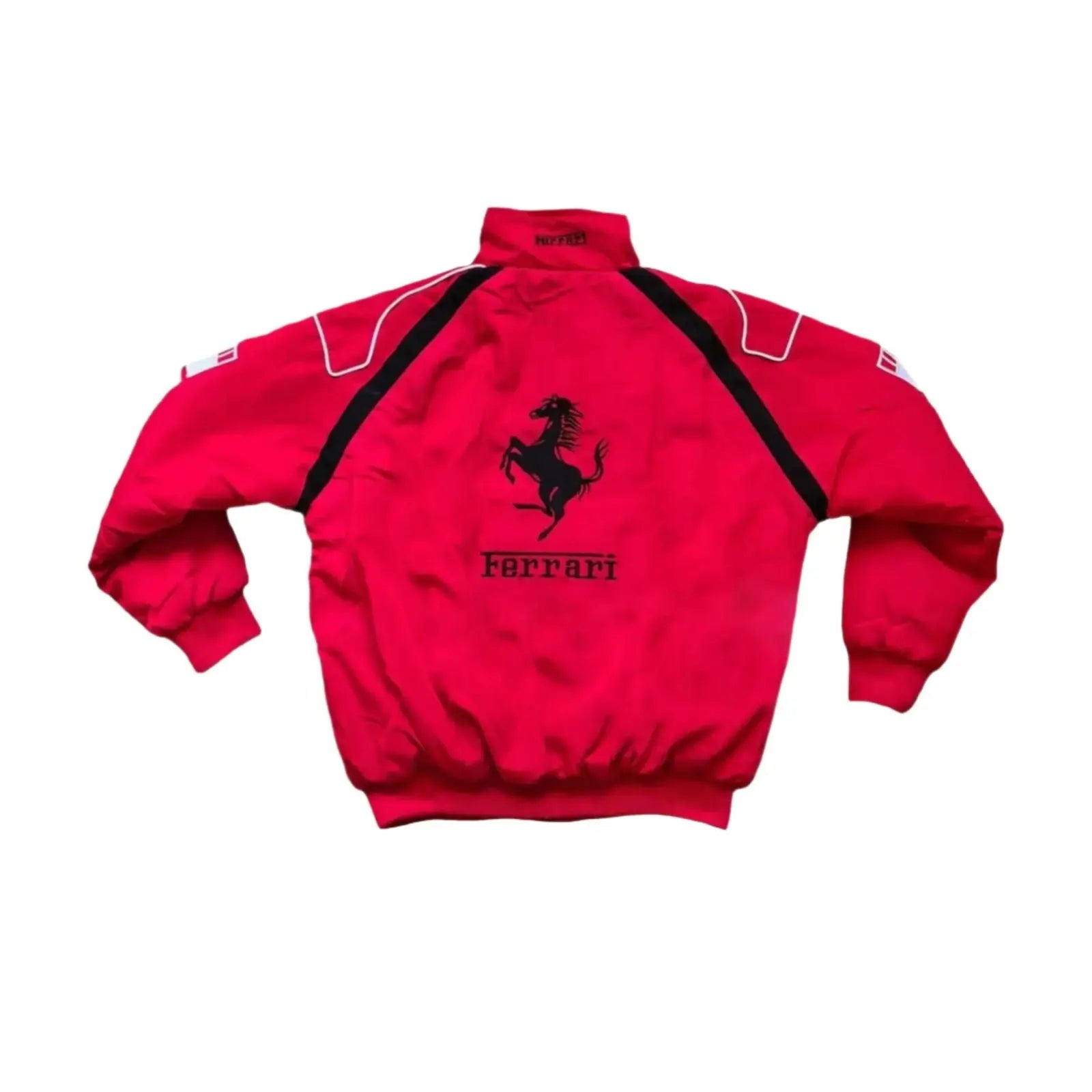 Ferrari F1 Racing Embroidered Bomber Jacket image 2