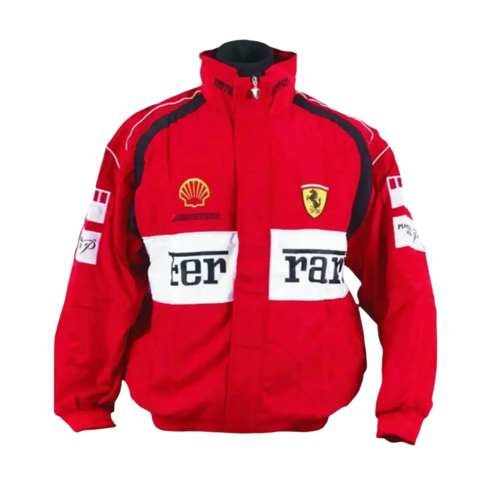 Ferrari F1 Racing Embroidered Bomber Jacket image 3