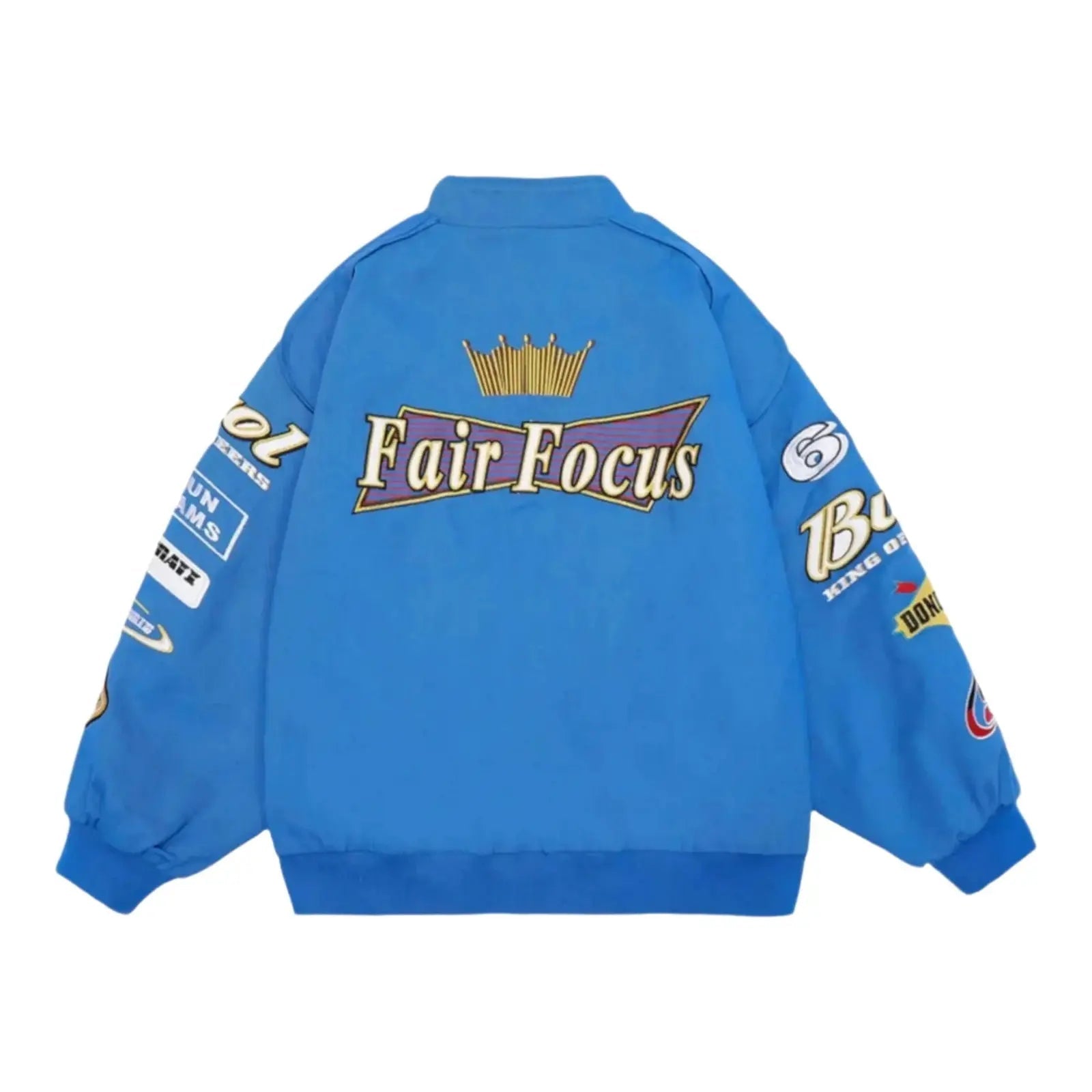 Fair Focus Embroidered Racing Jacket - Stylish Motorsport Apparel image 2